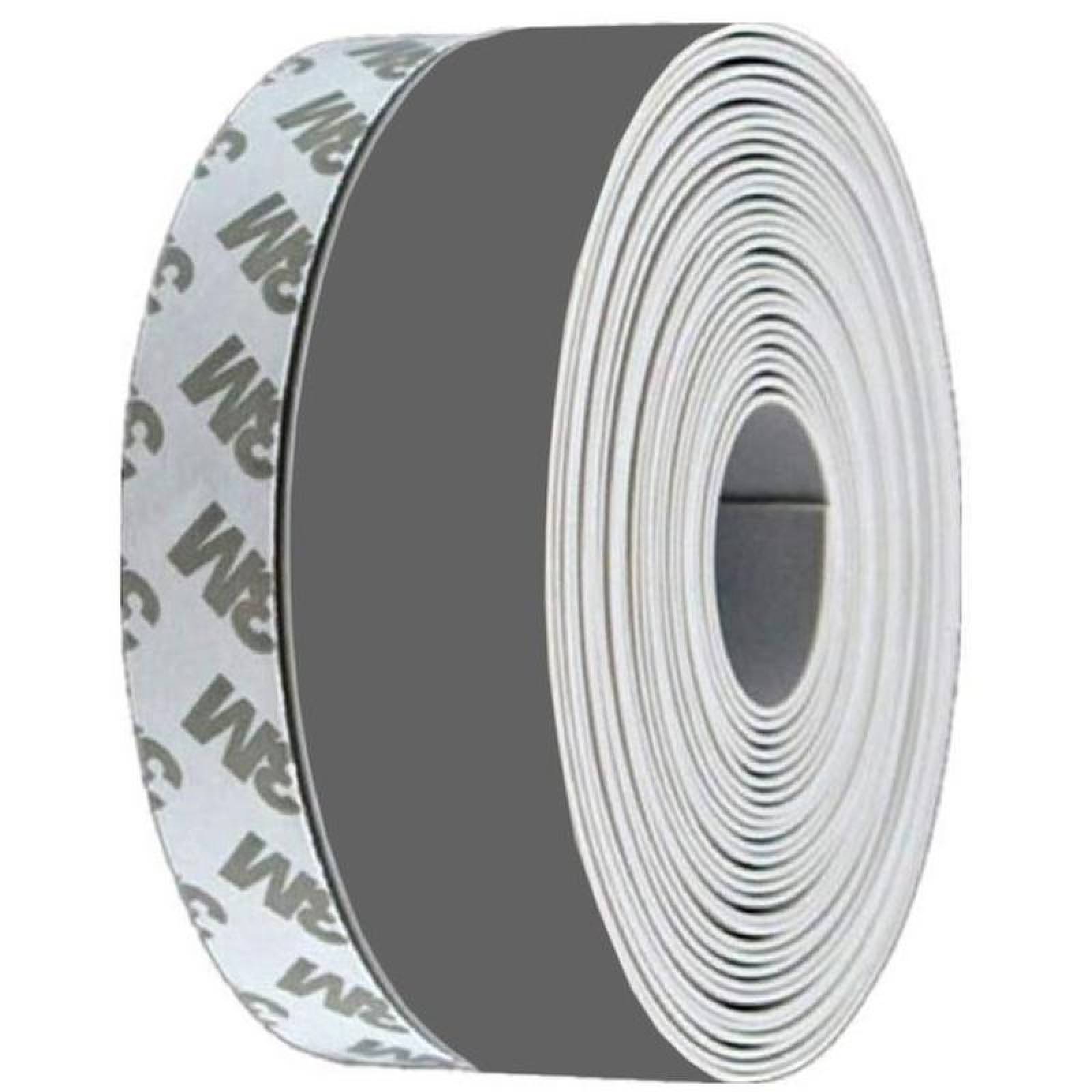 Cinta Cubre Polvo Puertas MXLOL-003-3 Grosor 0,90mm Ancho 25mm Metros x Rollo 5m Gris 10 pzas, SelloTape