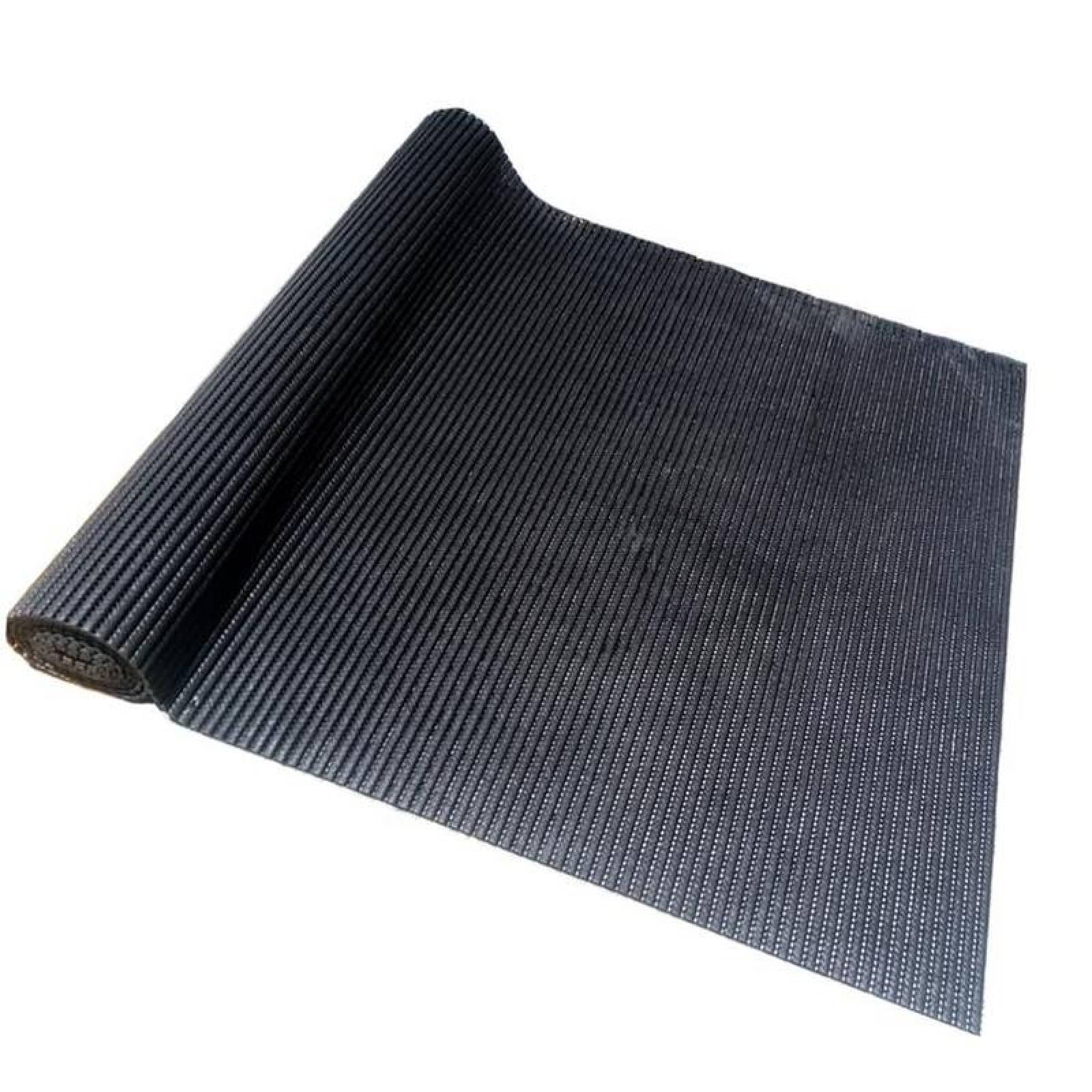 Piso Antideslizante de Decoración MXPFE-008-3 65x180cm Grosor 4mm Esponja de EVA Negro, SlipSafe