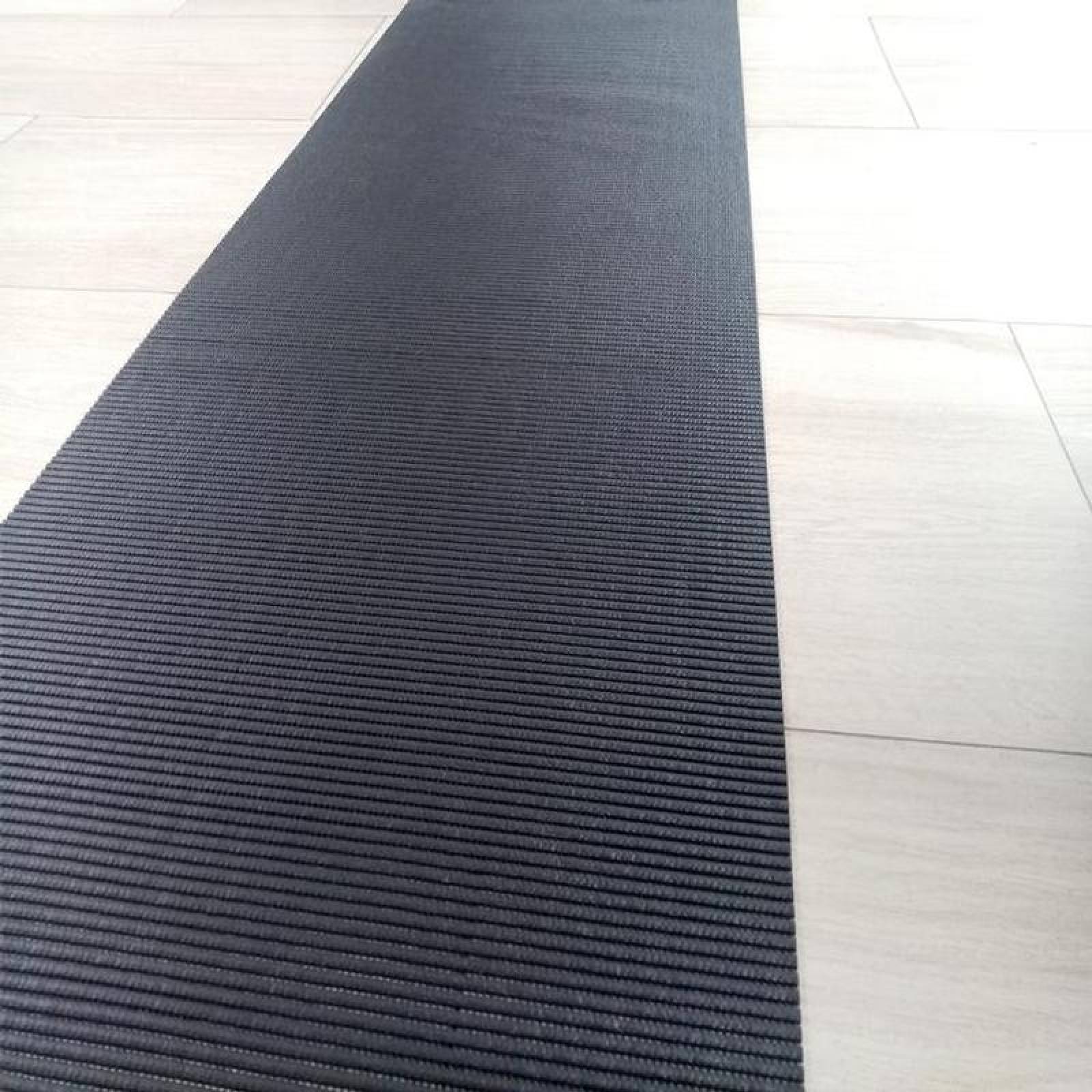 Piso Antideslizante de Decoración MXPFE-008-3 65x180cm Grosor 4mm Esponja de EVA Negro, SlipSafe
