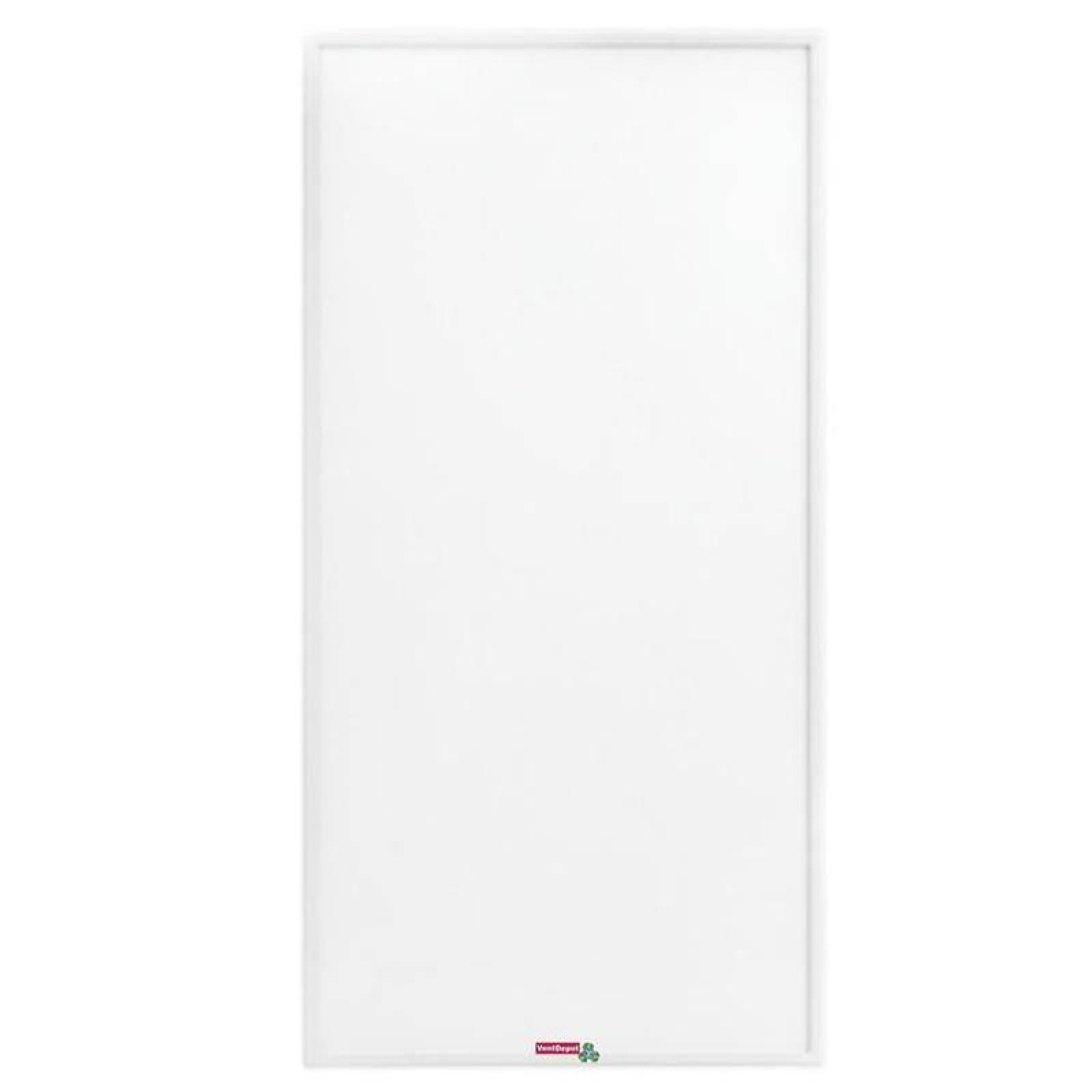 Lampara LED Sopreponer MXEML-001-1 1 pza 96W Luz de Día 100240V 6500K 8600Lm Sobreponer LED Marco Aluminio Blanco, EmbedLED