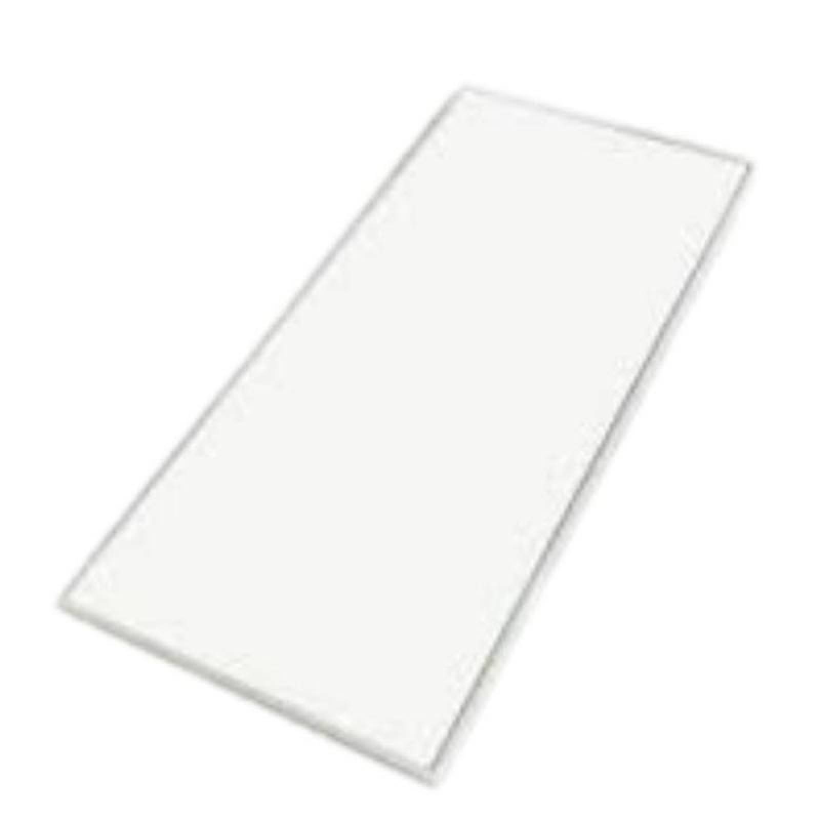 Lampara LED Sopreponer MXEML-001-1 1 pza 96W Luz de Día 100240V 6500K 8600Lm Sobreponer LED Marco Aluminio Blanco, EmbedLED