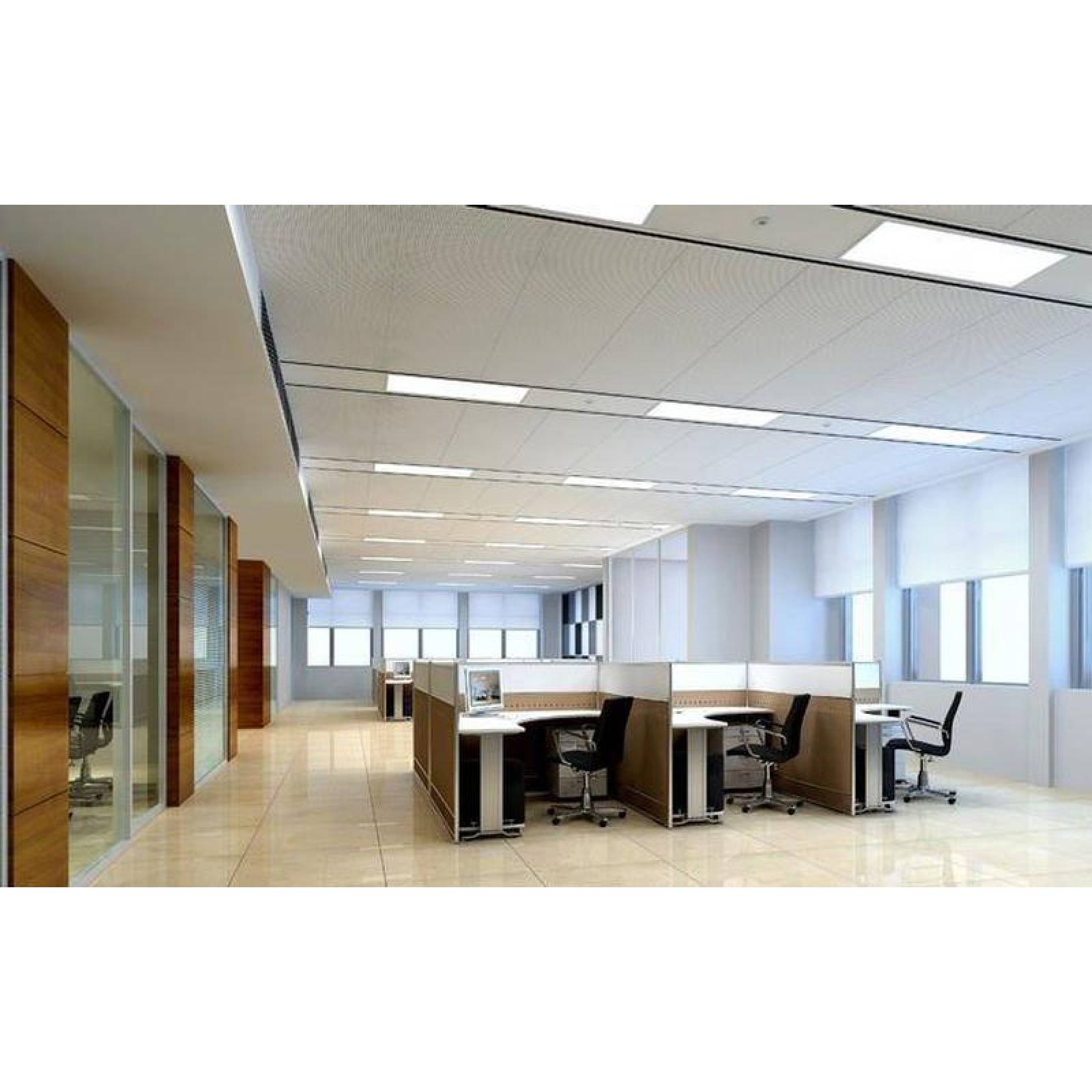 Lampara LED Sopreponer MXEML-001-1 1 pza 96W Luz de Día 100240V 6500K 8600Lm Sobreponer LED Marco Aluminio Blanco, EmbedLED