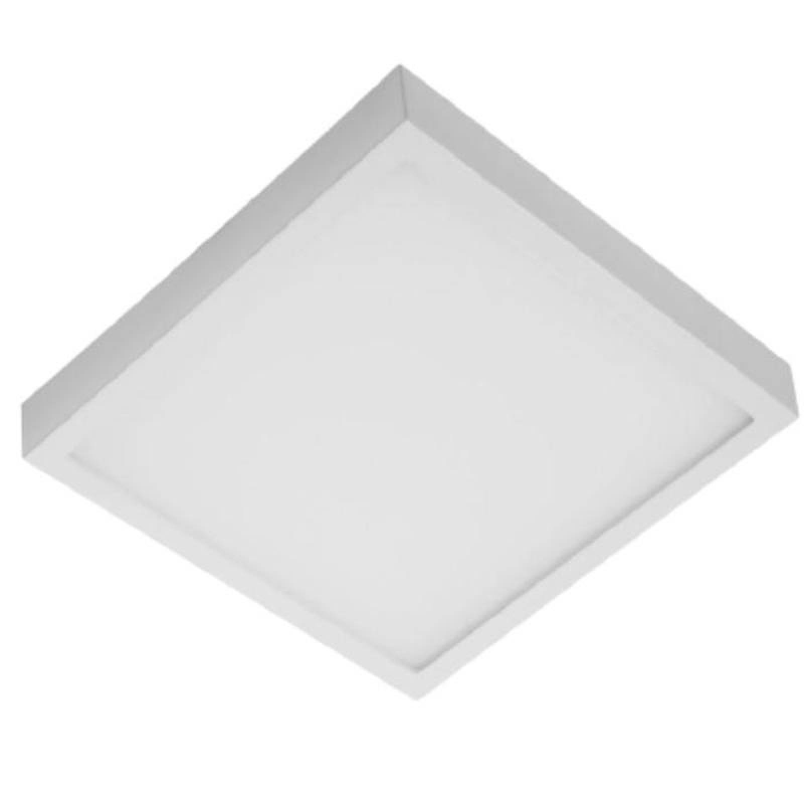 Plafón LED Decorativo MXLTS-021 5 pzas 22W 3000K 1900 Lm Sobreponer LED Banco CálidoAluminio Blanco, LightSlim