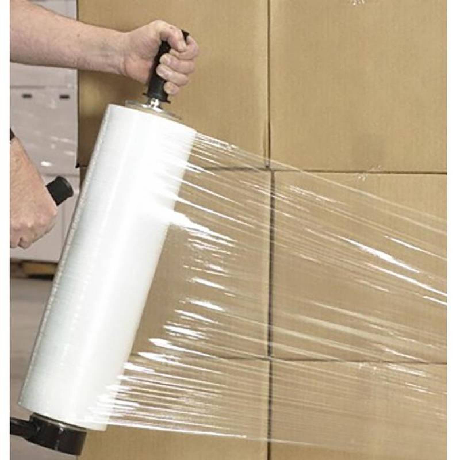 Rollo de Stretch Film MXPLP-002-2 2 Pzas Rollo Playo Calibre 80 Pulgadas 18 Pies 1200 Polietileno, PlayPack