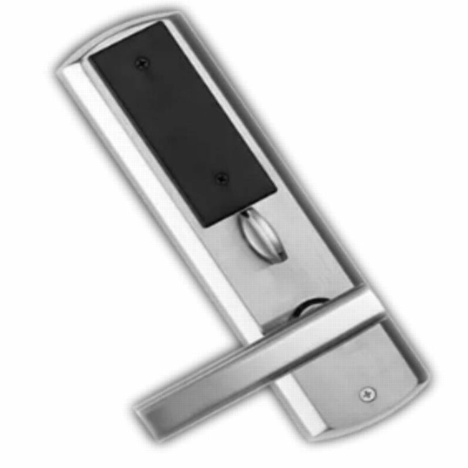 Cerraduras para Hoteles MXCAO-001-9 NFC Plata Espesor de Puerta 30 a 38 mm Pilas 5 x AA No incluidas CardLock