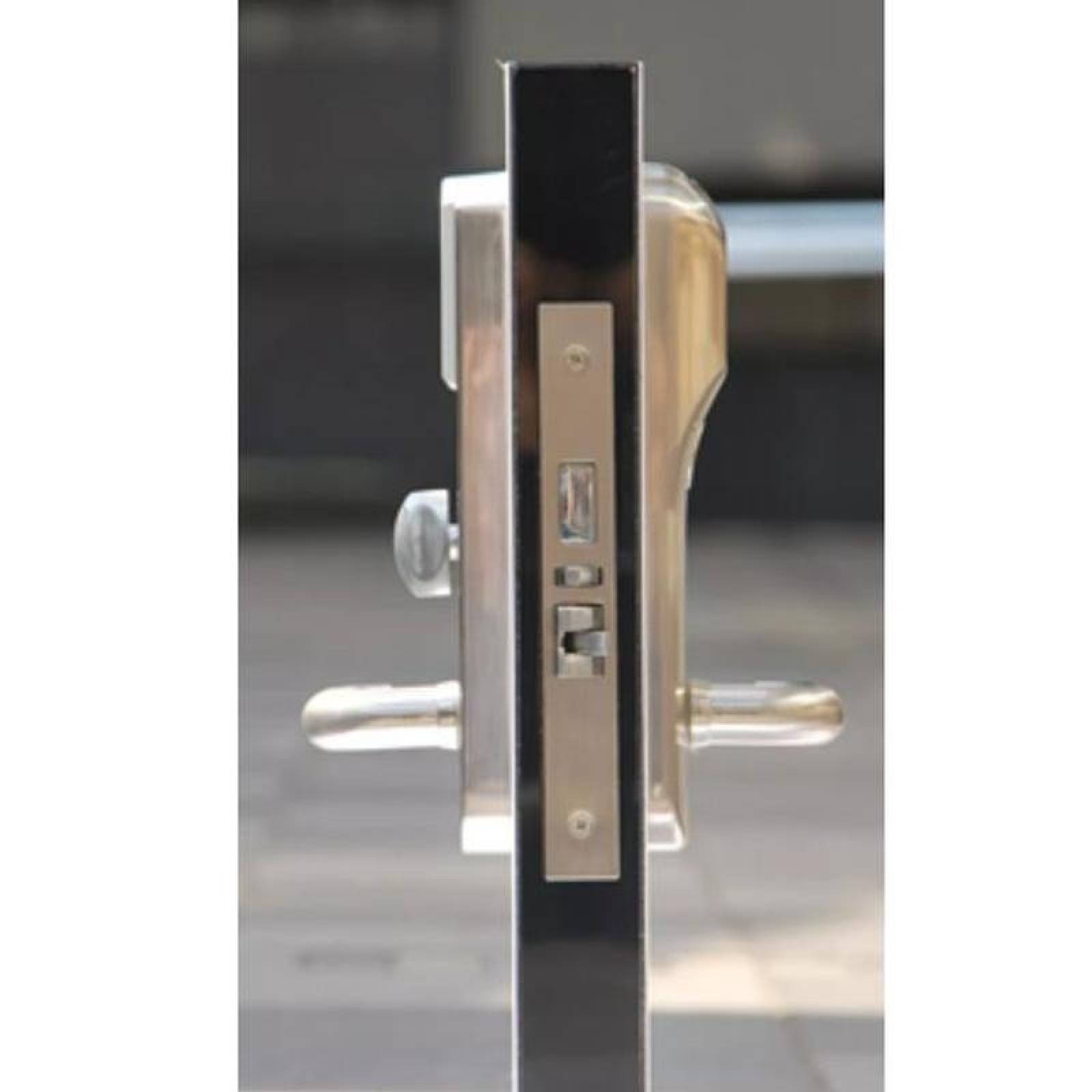 Cerradura Inteligente NFC MXLKN-001-1 NFC Plata Android y IOS Pilas 4 x AA No incluidas Rango de Lectura de 1 a 4cm, LockNFC