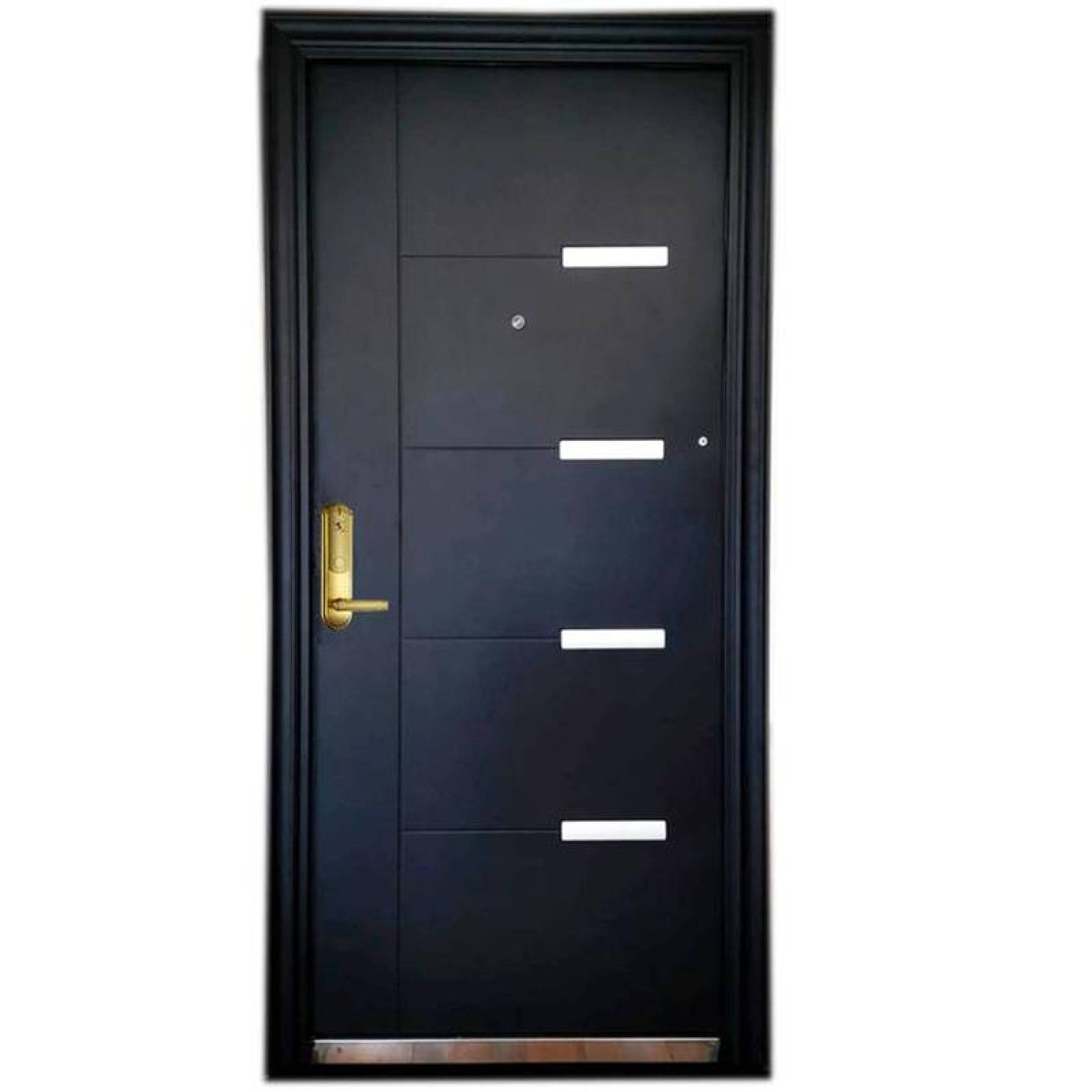 Cerraduras con Control de Entrada MXSFL-001-10 NFC Oro Espesor de Puerta 20 a 50 mm Pilas 4 x AA No incluidas SafetyLock
