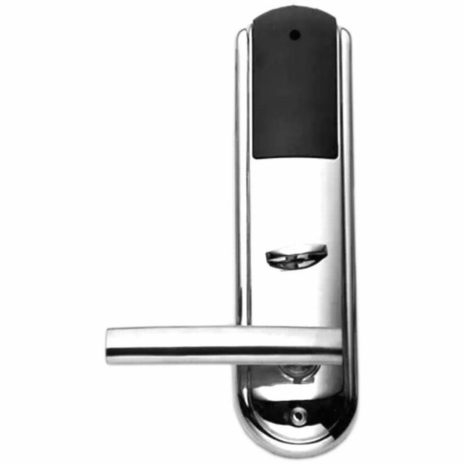 Manija Inteligente con Tarjeta MXSFL-002-5 NFC Plata Espesor de Puerta 20 a 50 mm Pilas 4 x AA No incluidas SafetyLock