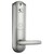 Cerrojo Electrónico MXSFL-002-10 NFC Plata Espesor de Puerta 20 a 50 mm Pilas 4 x AA No incluidas SafetyLock