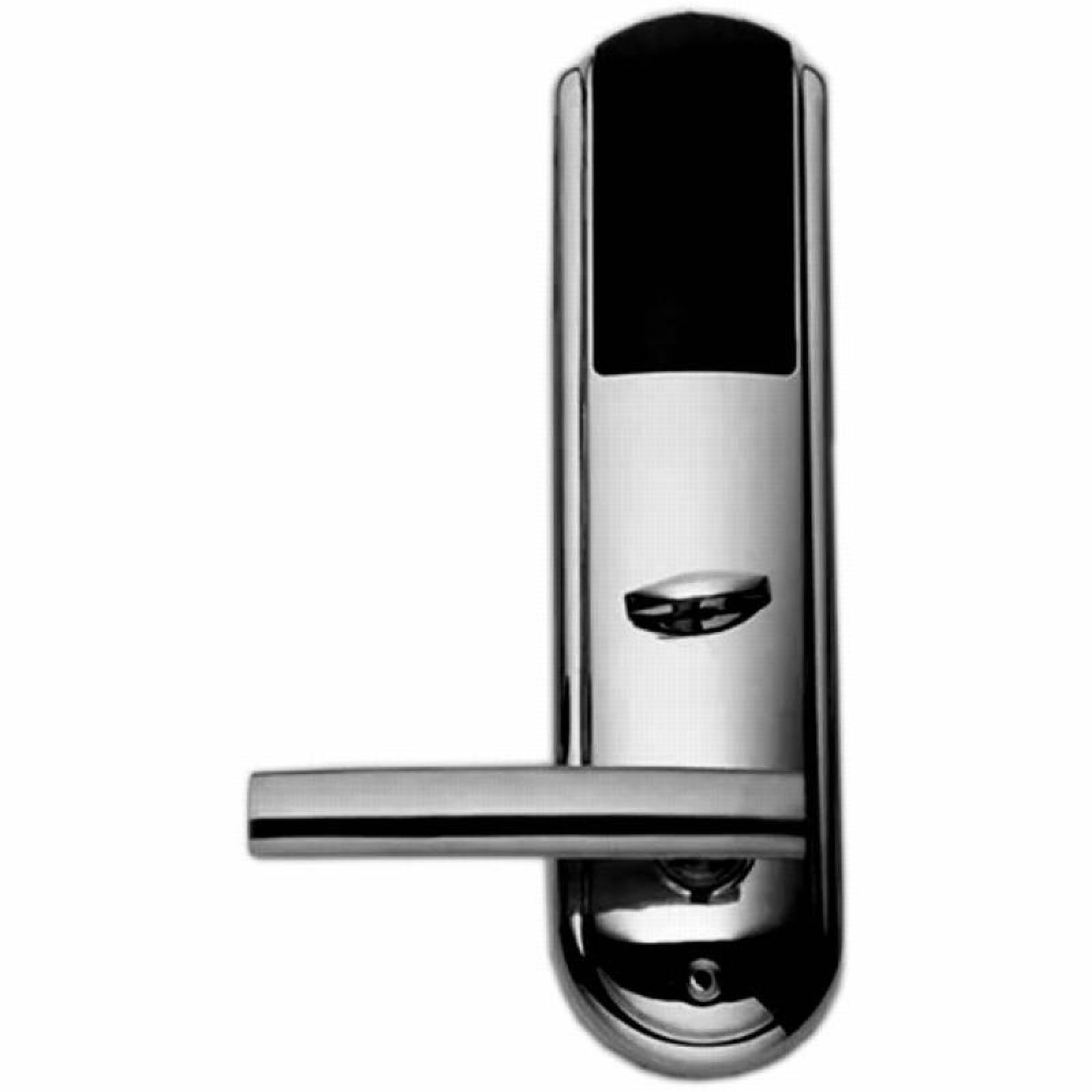 Perilla de Alta Seguridad MXSFL-003-4 NFC GrisNegro Espesor de Puerta 20 a 50 mm Pilas 4 x AA No incluidas SafetyLock