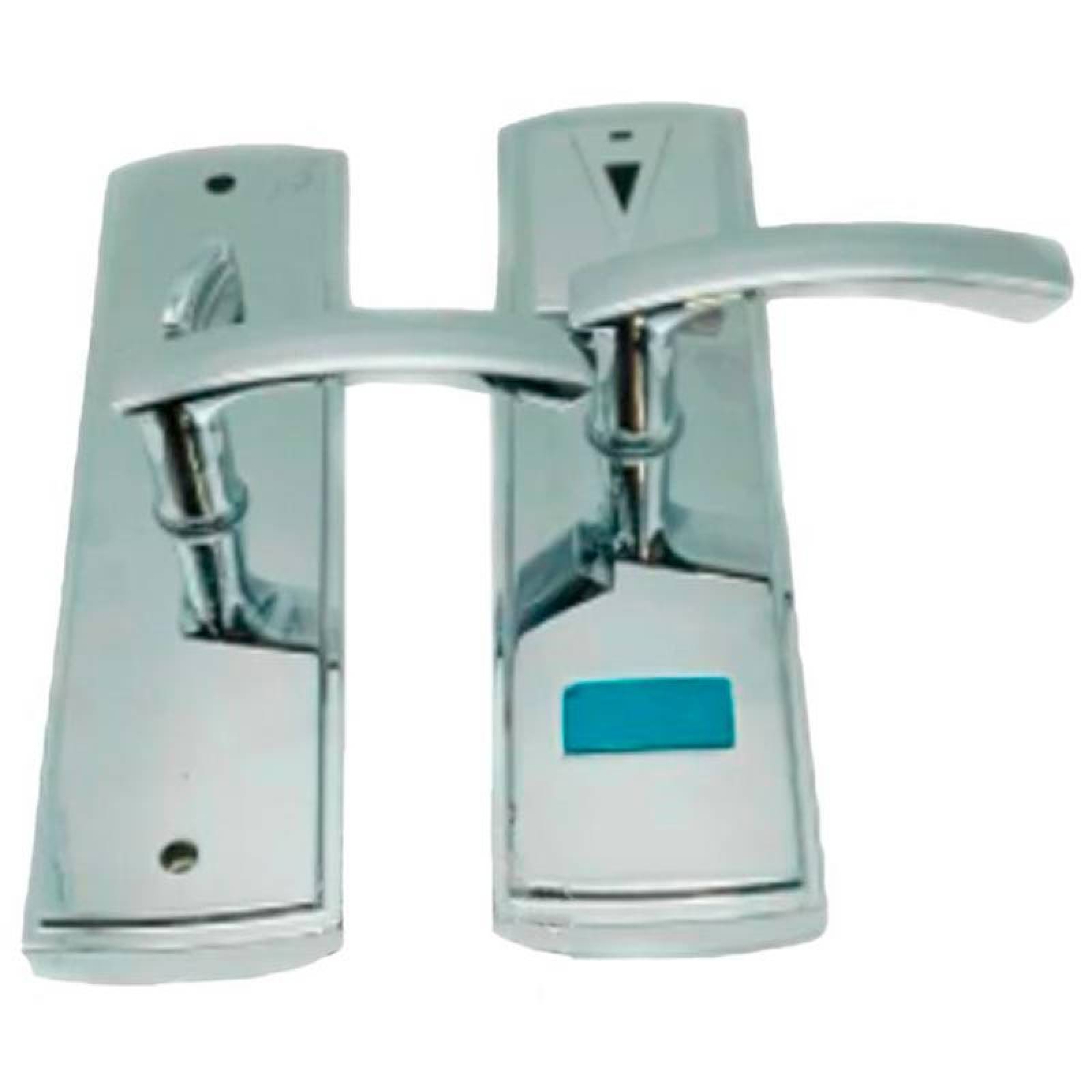 Chapa Inteligente con Tarjeta MXSMK-001-3 NFC Plata Espesor de Puerta 35 a 55 mm Pilas 4 x AA No incluidas SmartKnob