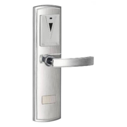 Chapa con Tarjeta de Seguridad MXSMK-001-4 NFC Plata Espesor de Puerta 35 a 55 mm Pilas 4 x AA No incluidas SmartKnob