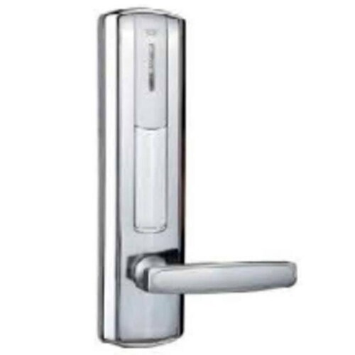 Cerradura con Desbloque por Tarjeta MXTOA-002-15 NFC Plata Espesor de Puerta 35 a 55 mm Pilas 4 x AA No incluidas SmarTechno