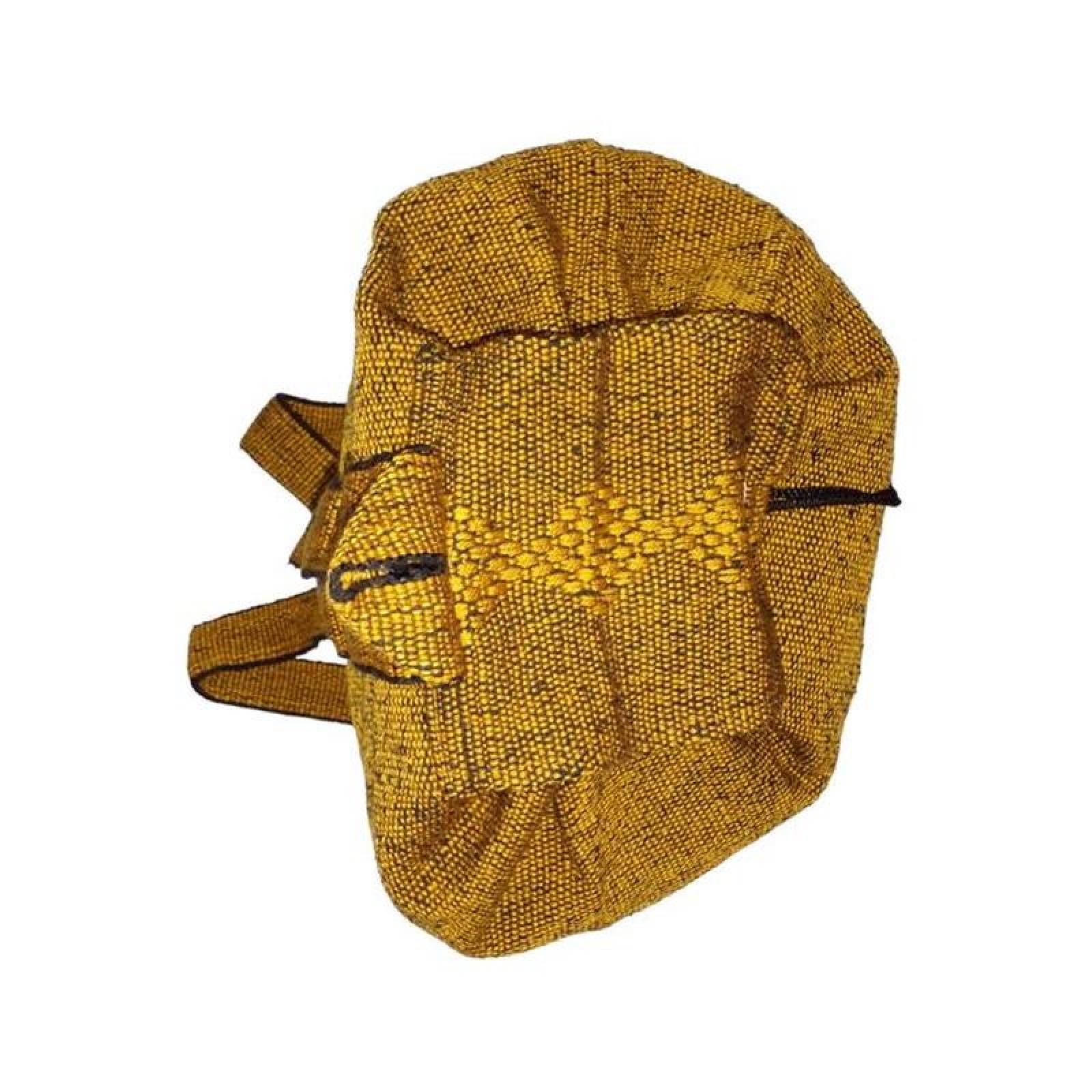 Mochila Hecha a Mano or Mexicanos MXETZ-001-10 1 Pza 10Kg CaféNegro Hechas a Mano HiloEstambre, KetzaColors