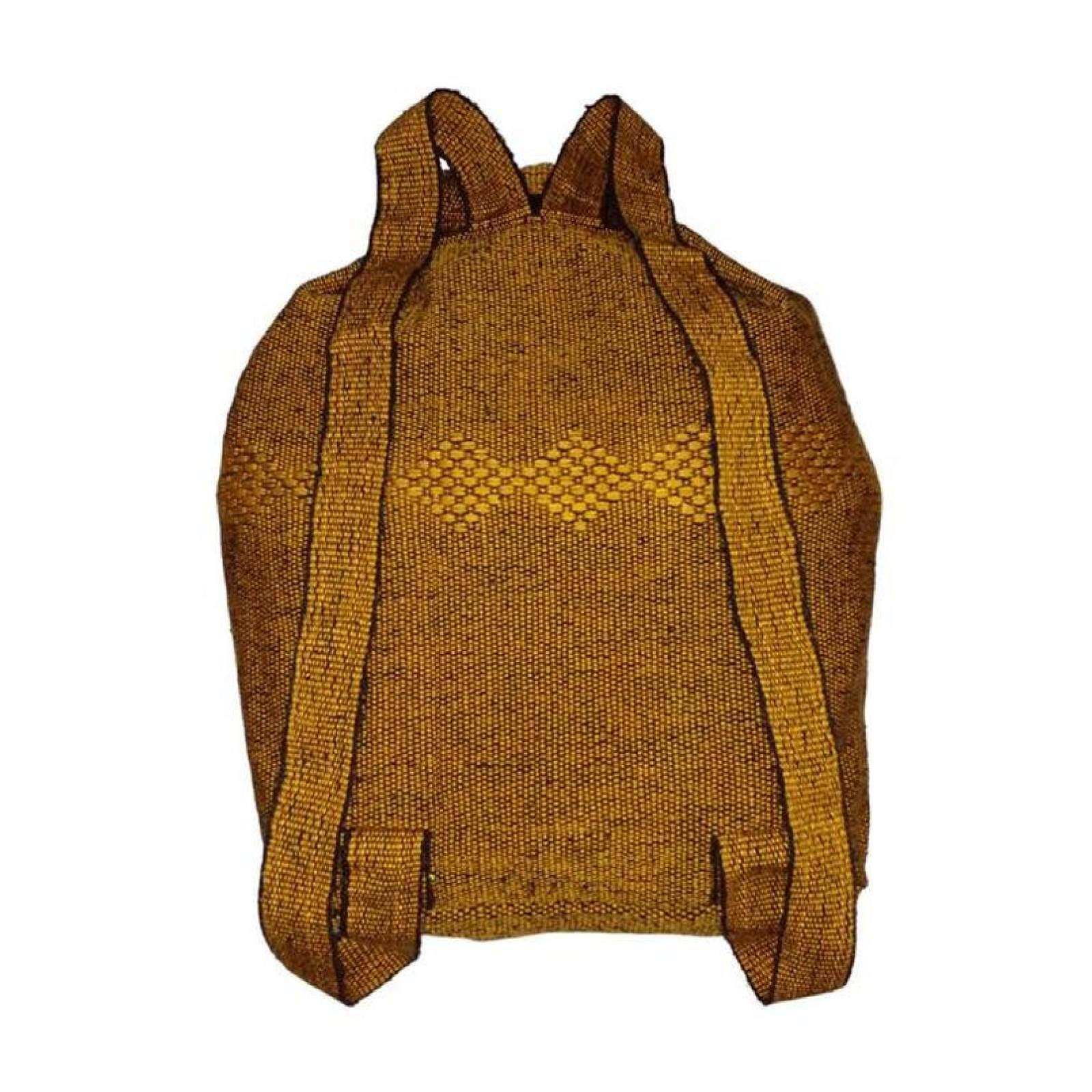 Mochila Hecha a Mano or Mexicanos MXETZ-001-10 1 Pza 10Kg CaféNegro Hechas a Mano HiloEstambre, KetzaColors