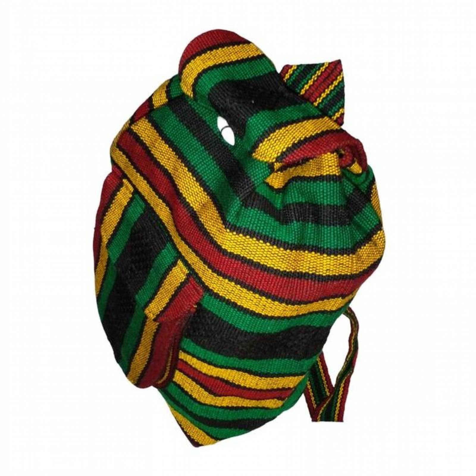 Mochila Hecha a Mano or Mexicanos MXNIC-001-5 1 Pza 10Kg RojoAmarilloVerNeg Hechas a Mano HiloEstambre, NictColors