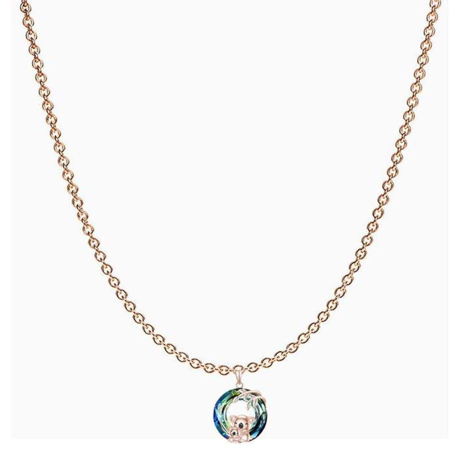 Collar Innovador de Koala MXOTV-004-4 4 Pzas Collar KoalaAro OroRosa Metal, KoalaNeck04