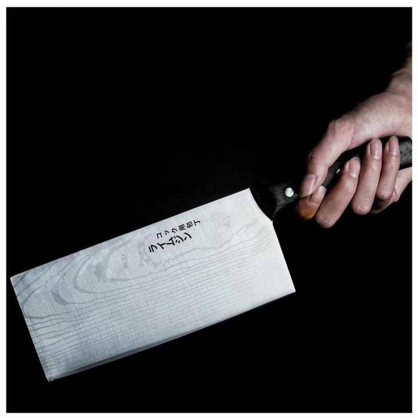 Cuchillo chino Filoso MXJPB-001-10 1 Pza 32cm Acero Inoxidable, JapBlade