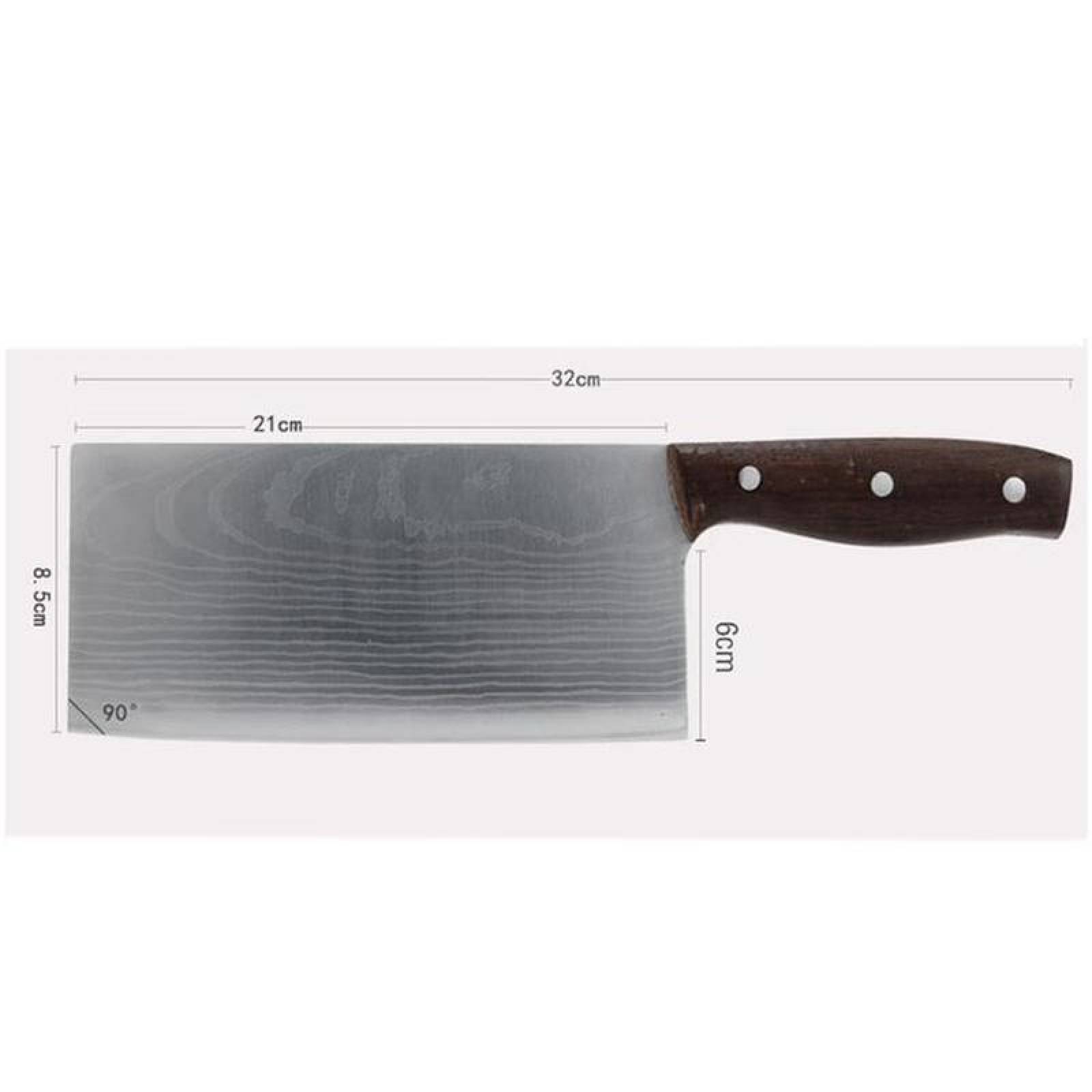 Cuchillo chino Filoso MXJPB-001-10 1 Pza 32cm Acero Inoxidable, JapBlade