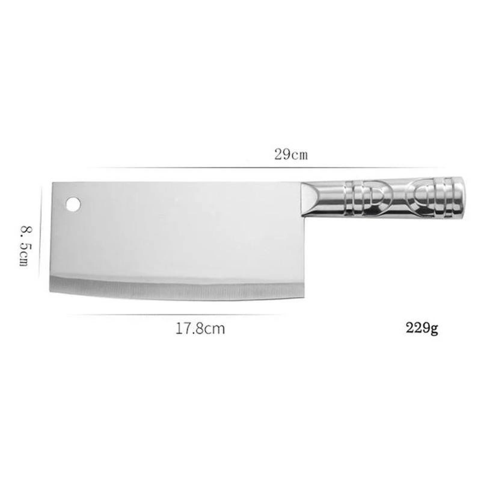 Cuchillo chino Filoso MXRPP-001-5 1 Pza 29cm Cuchillo para Carne Acero Inoxidable, SharpPro