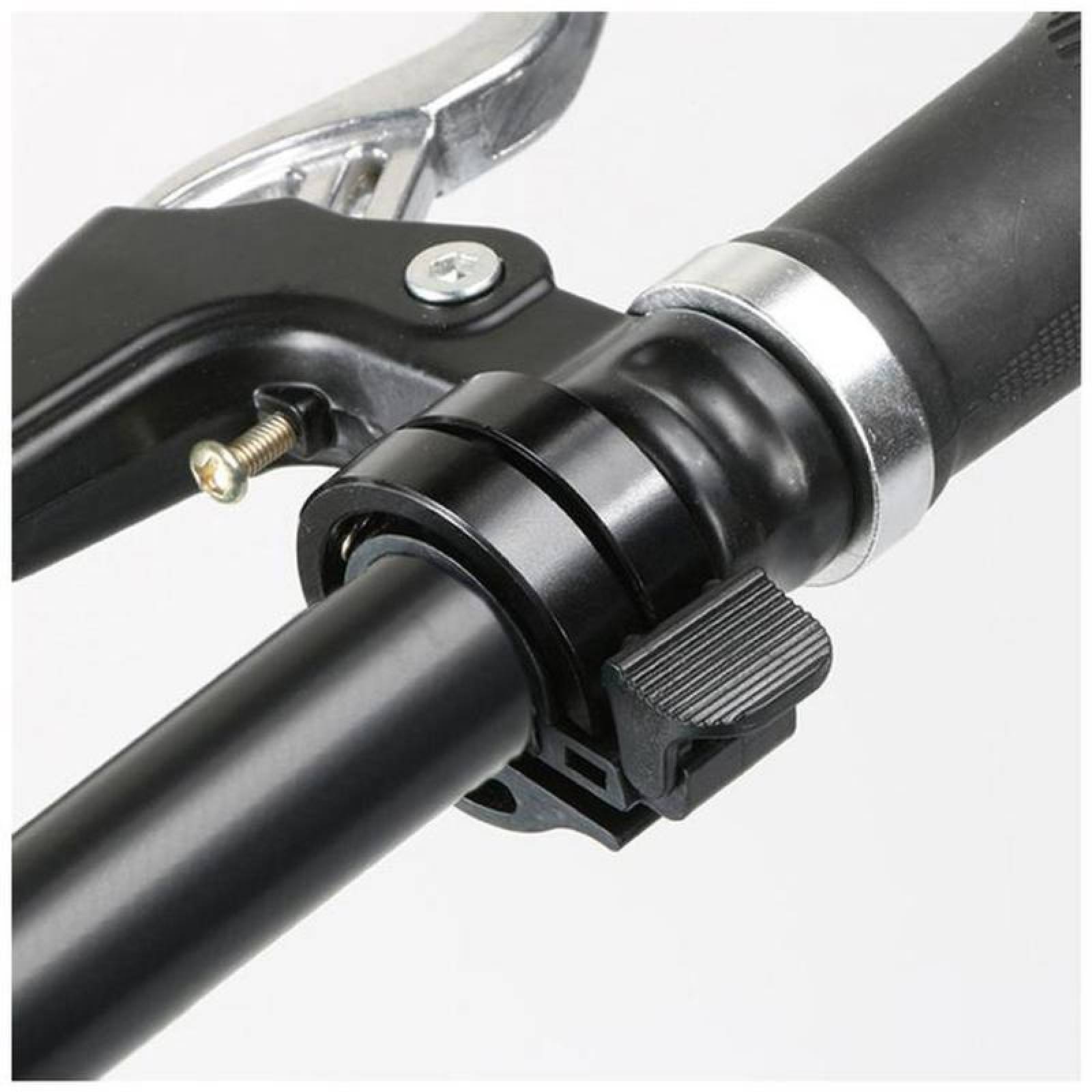 Timbre de Bicicleta MXBIK-001-1 1 pza 3,8x1,9cm Negro 2,2cm Diámetro Interior Aluminio y Plástico ABS, BikbelPlus