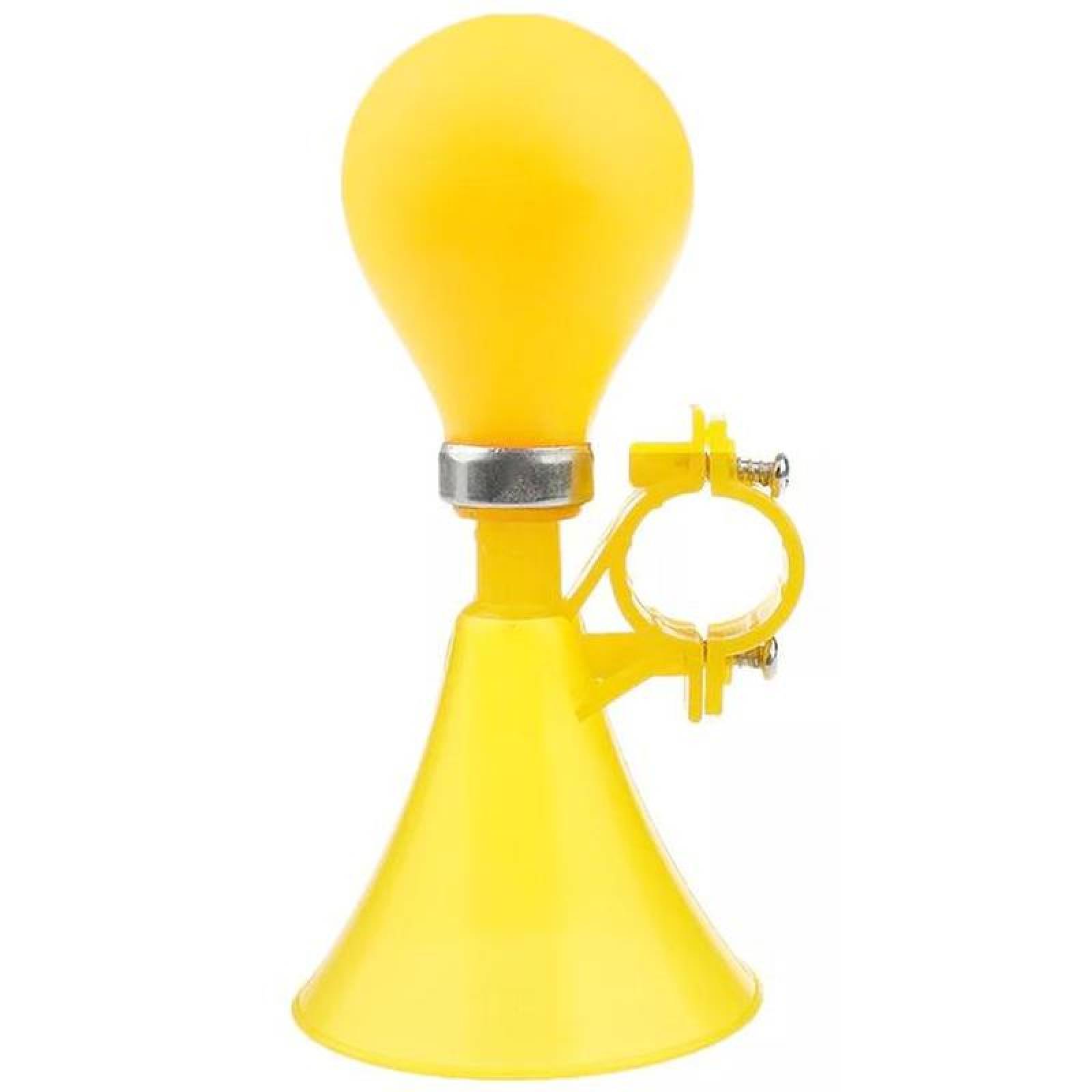 Bicicletas Bocinas MXLLW-006-2 10 Pzas Amarillo 15x7cm Silicona, HornYellow