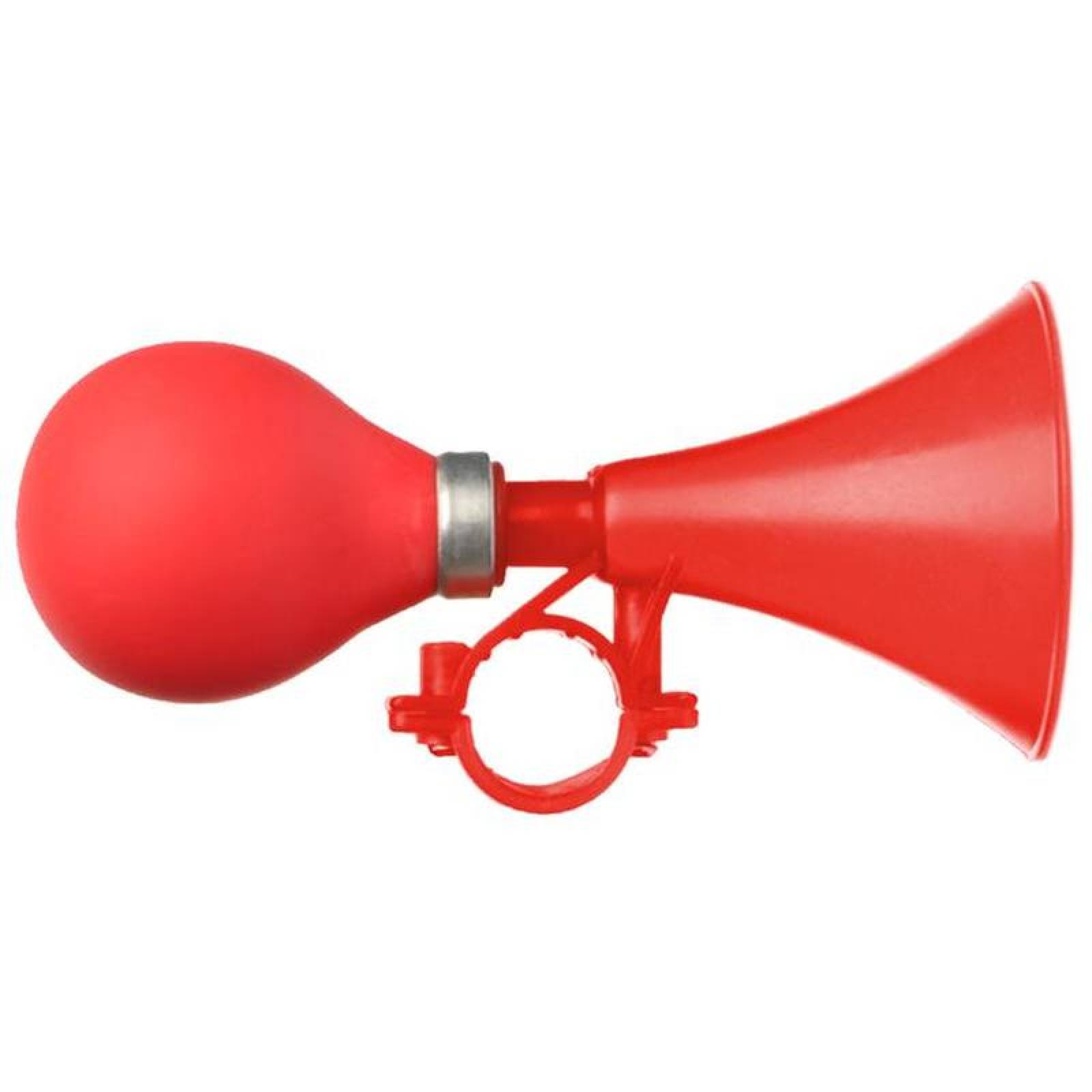Claxon de Aire para Bici MXNRD-001-1 1 Pza Rojo 15x7cm Silicona, HornRed