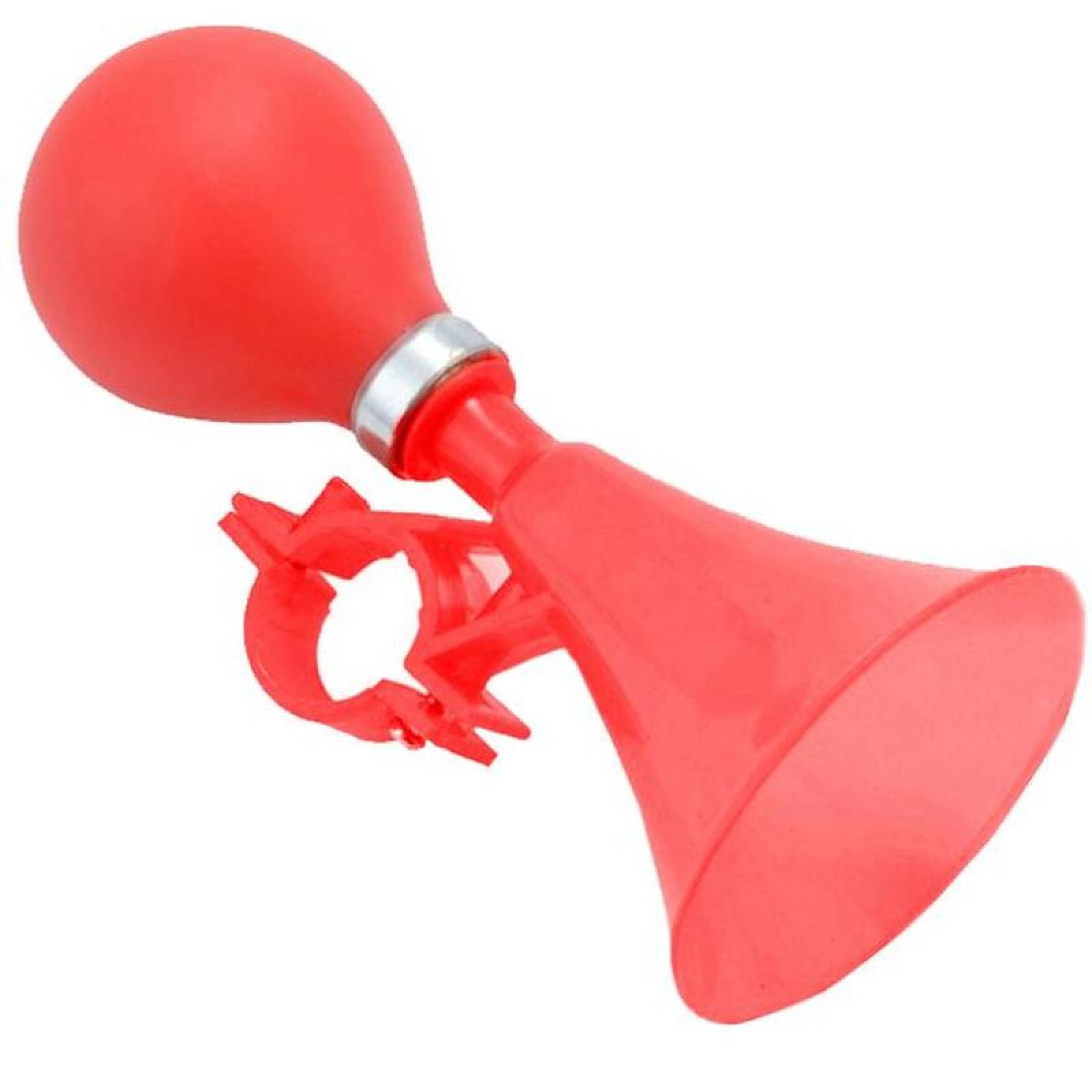 Corneta de Aire Portátil MXNRD-002-5 2 Pzas Rojo 15x7cm Silicona, HornRed