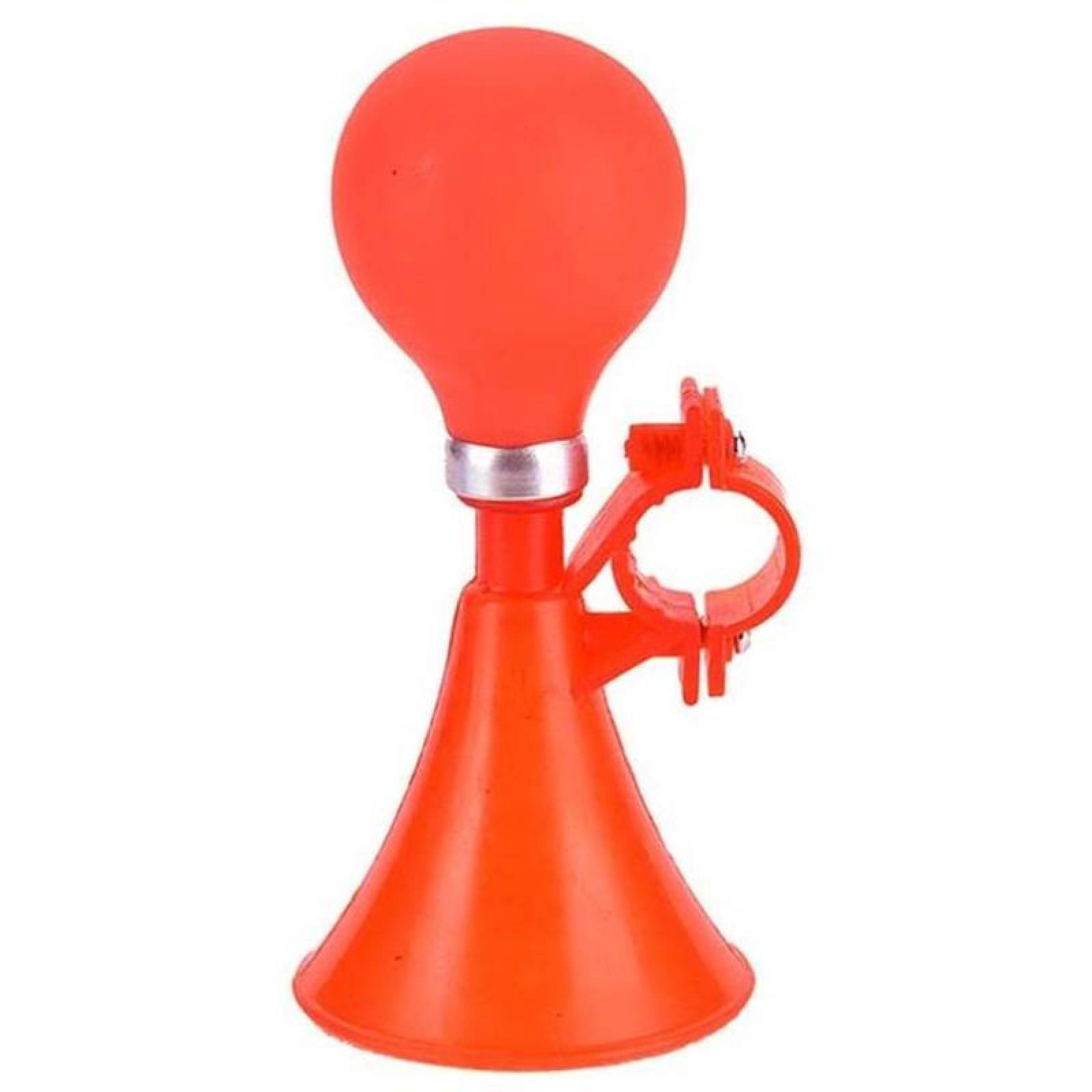 Corneta de Aire Portátil MXNRD-002-5 2 Pzas Rojo 15x7cm Silicona, HornRed