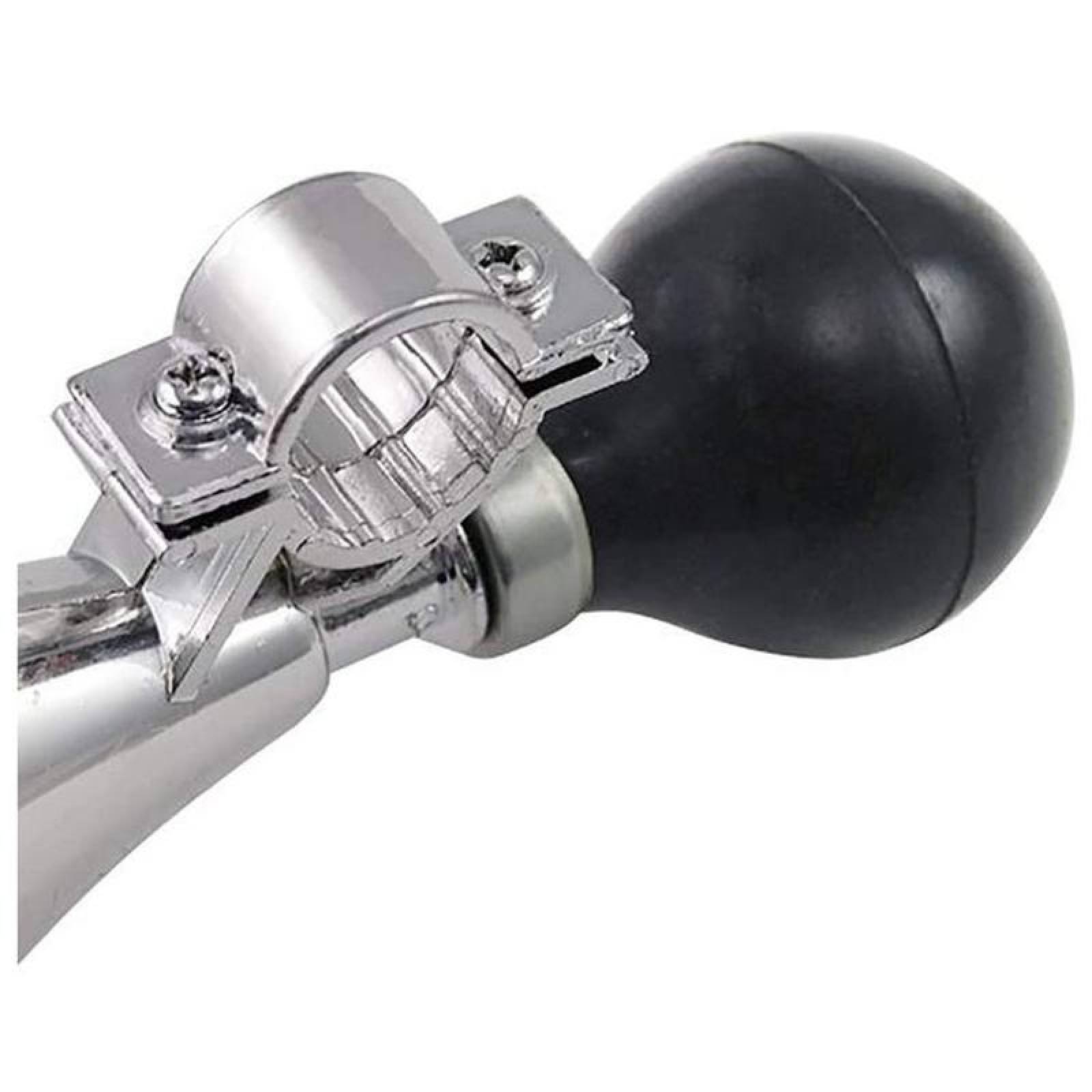 Corneta de Aire Portátil MXNRK-002-3 2 Pzas Negro 15x7cm Silicona, HornBlack