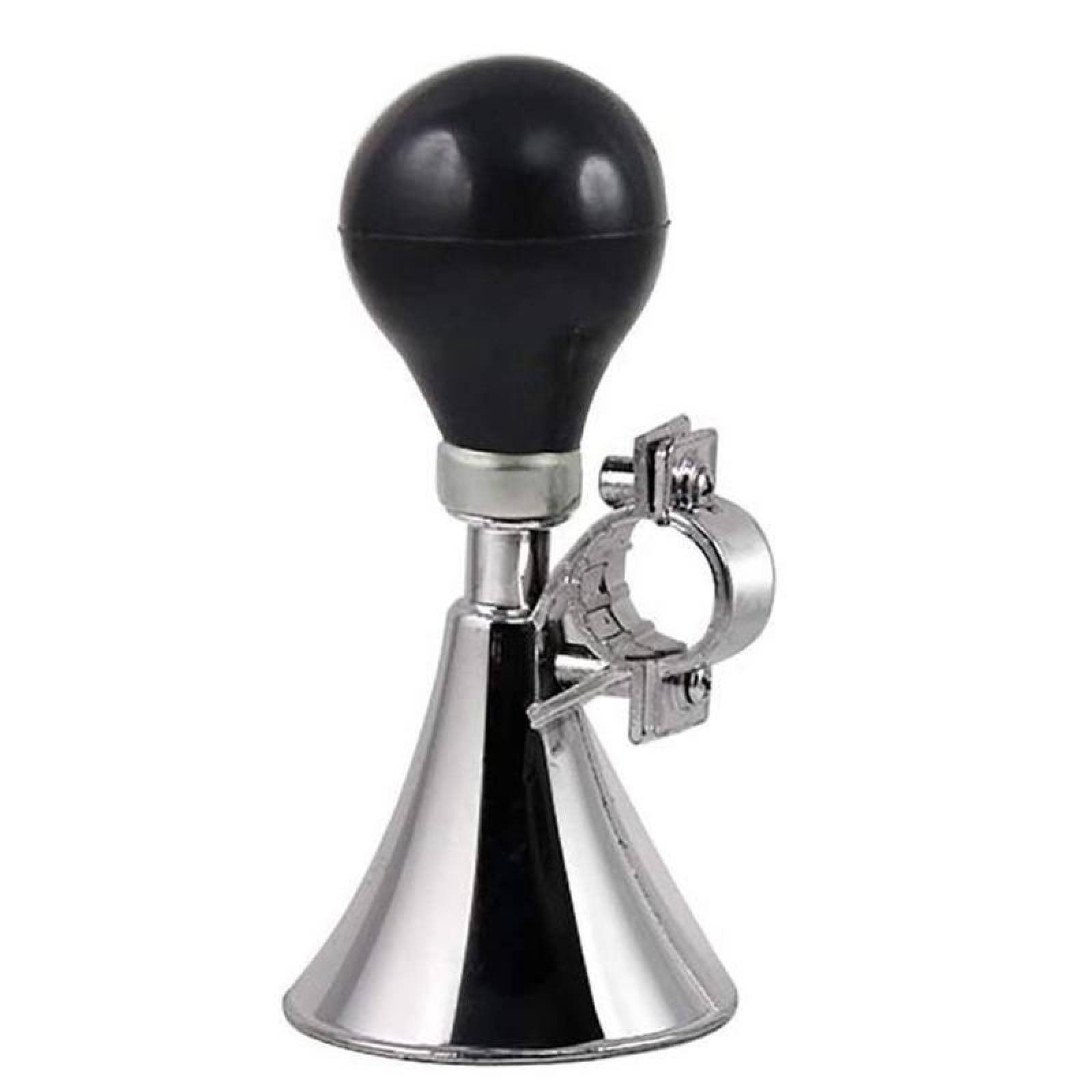 Corneta de Aire Portátil MXNRK-002-3 2 Pzas Negro 15x7cm Silicona, HornBlack