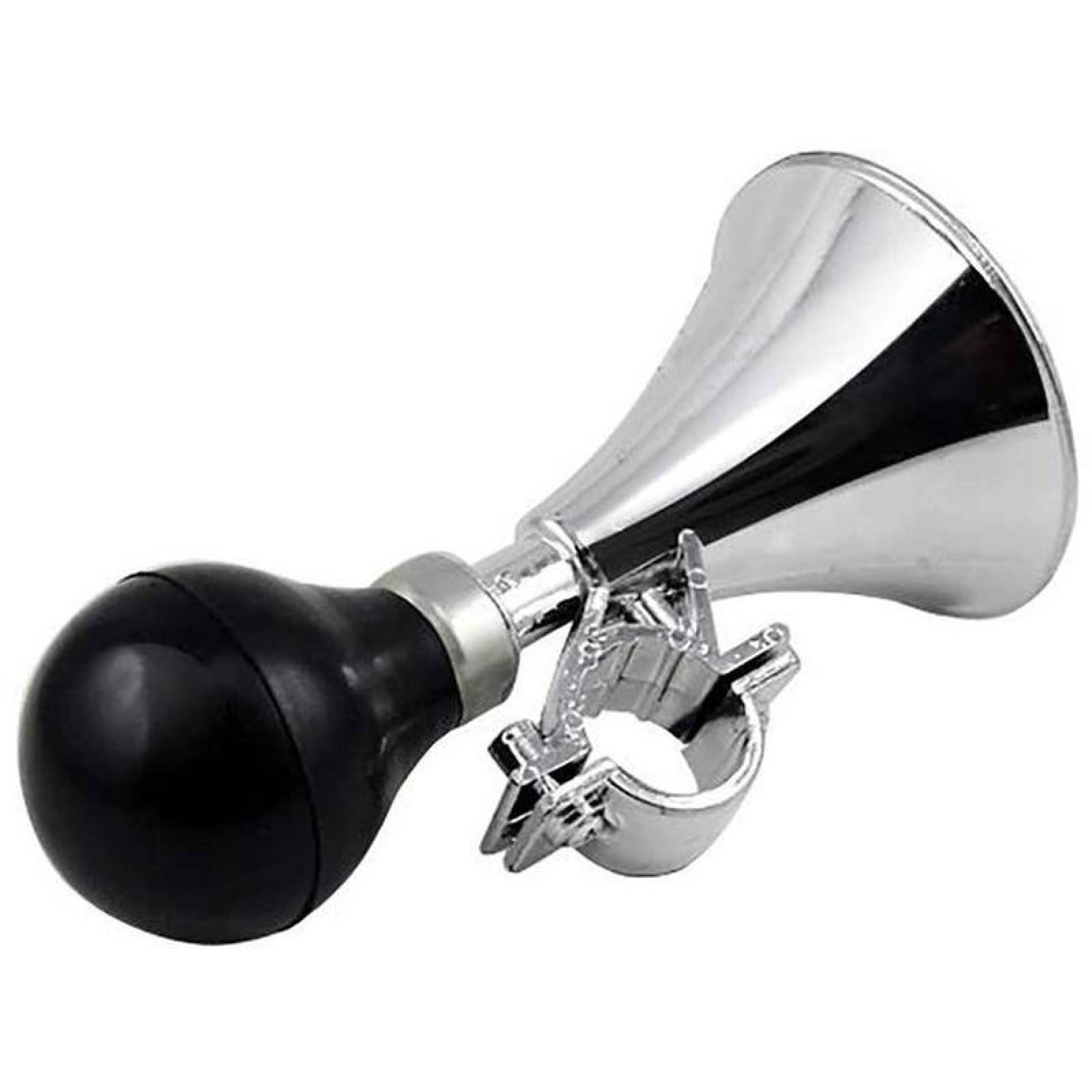 Bocina de Bicicleta Profesional MXNRK-006-3 10 Pzas Negro 15x7cm Silicona, HornBlack