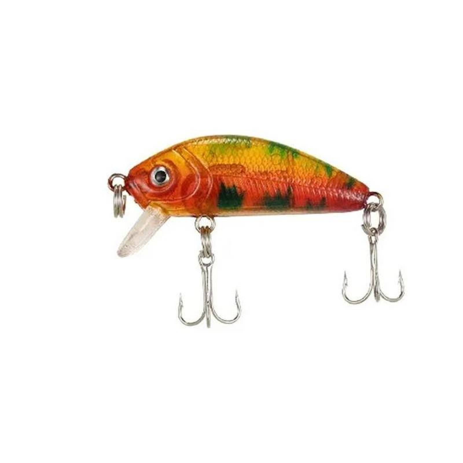 Señuelo de pesca Plástico ABC MXFBY-001-3 1Pza 5cm Color al Azar Anzuelo Plástico ABS, FisheBay