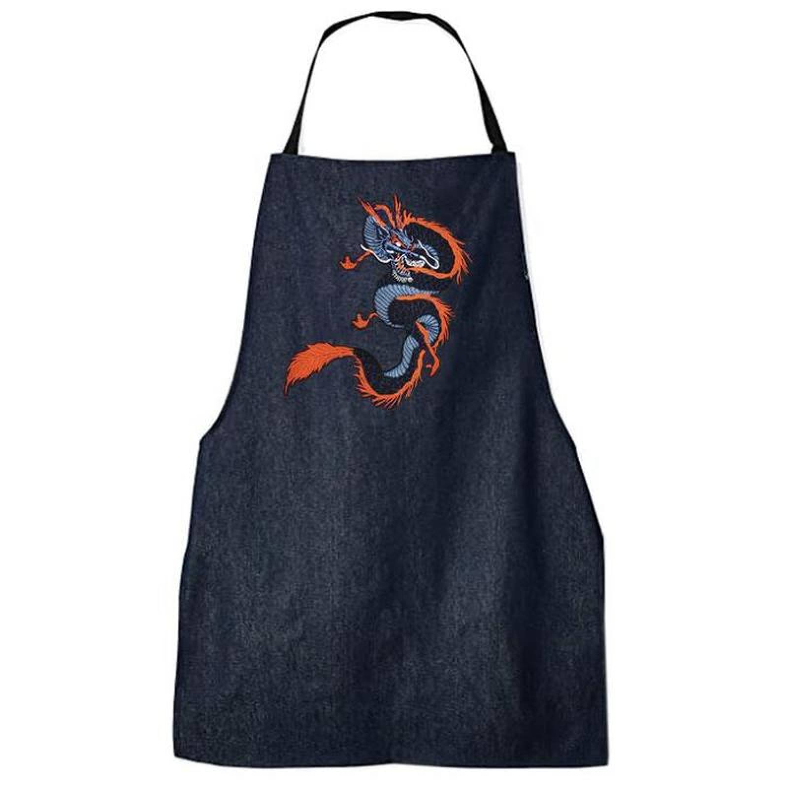 Bordado Dragon Chino MXAGN-005-6 5 Parches Dragón Chino 30x19cm NaranjaAzul Bordado Adhesivo para Planchar, Dragón04