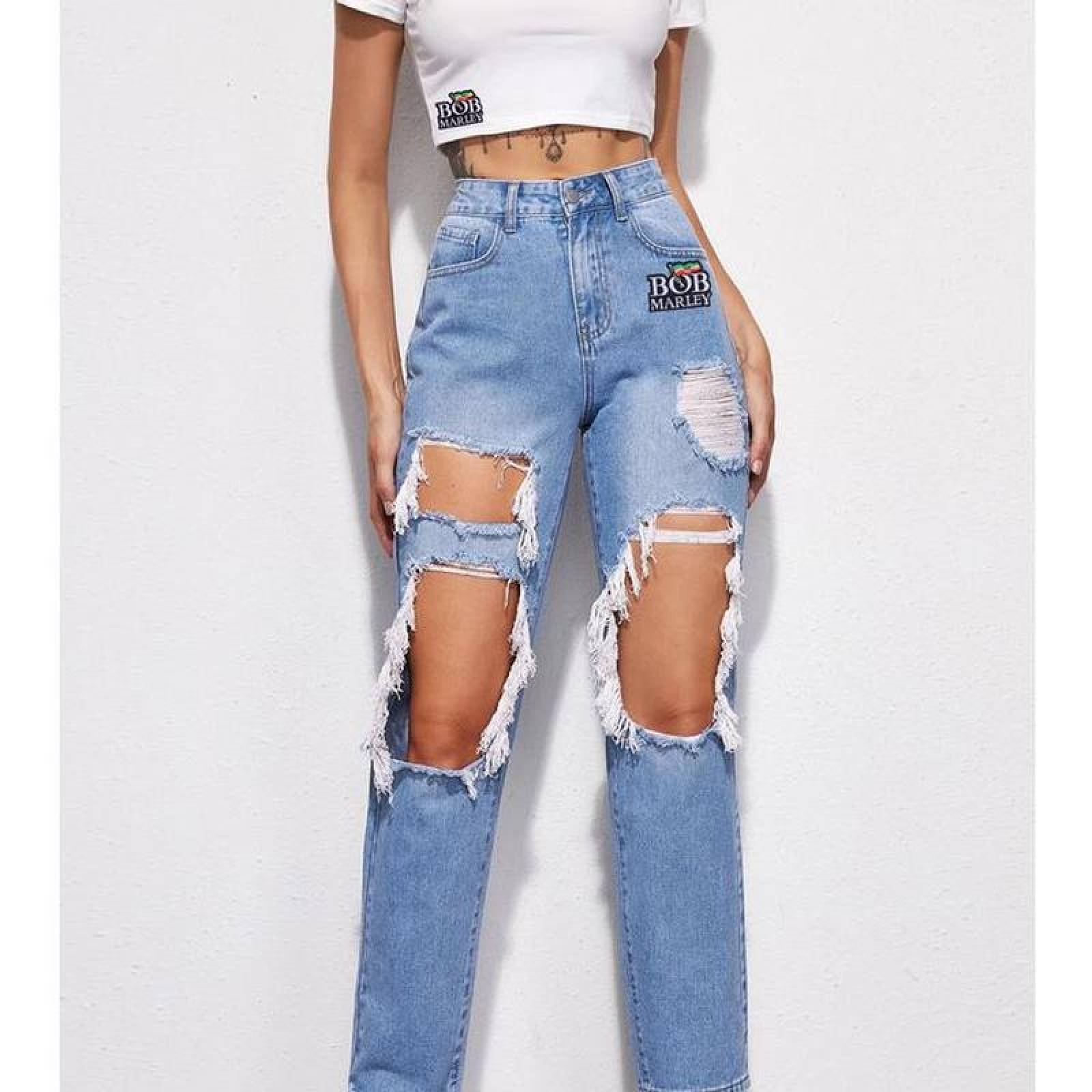 Parches para Decorar Playeras MXBOB-005-5 5 Parches Bob Marley 10,55x7,8cm NegroBlanco Bordado Adhesivo para Planchar, Music17