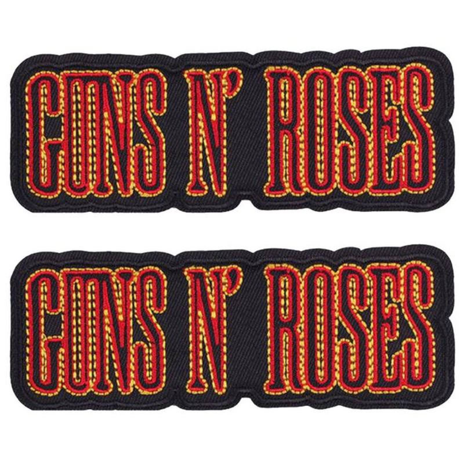Guns N' Roses patch - Logo/Roses