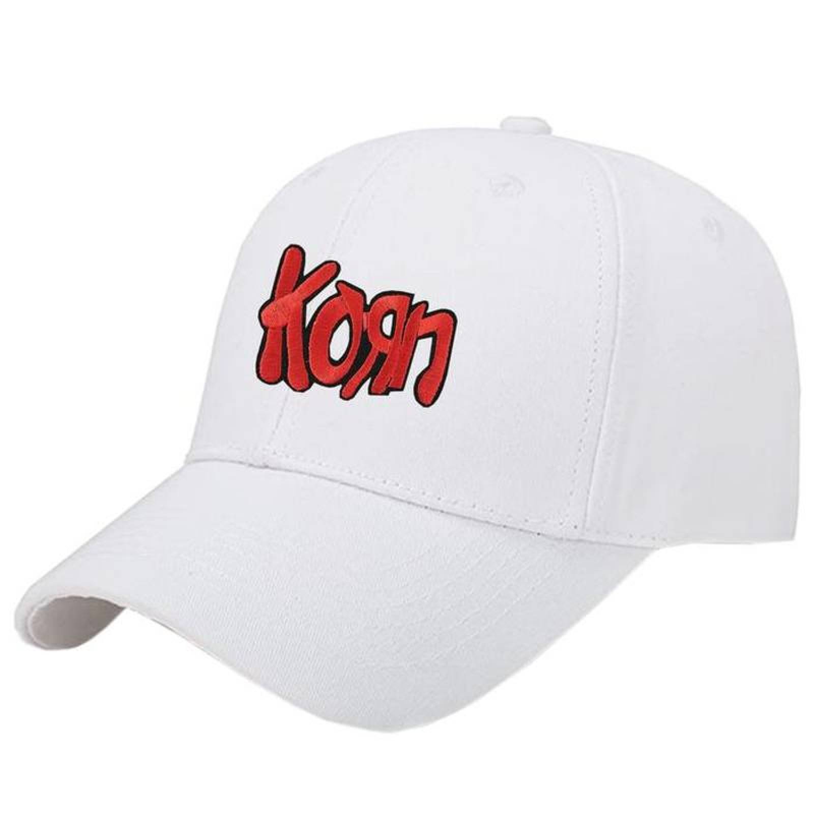 Korn Parches Decorativos MXRKN-004-4 4 Parches Korn 7x5,1cm NegroRojo Bordado Adhesivo para Planchar, Music20