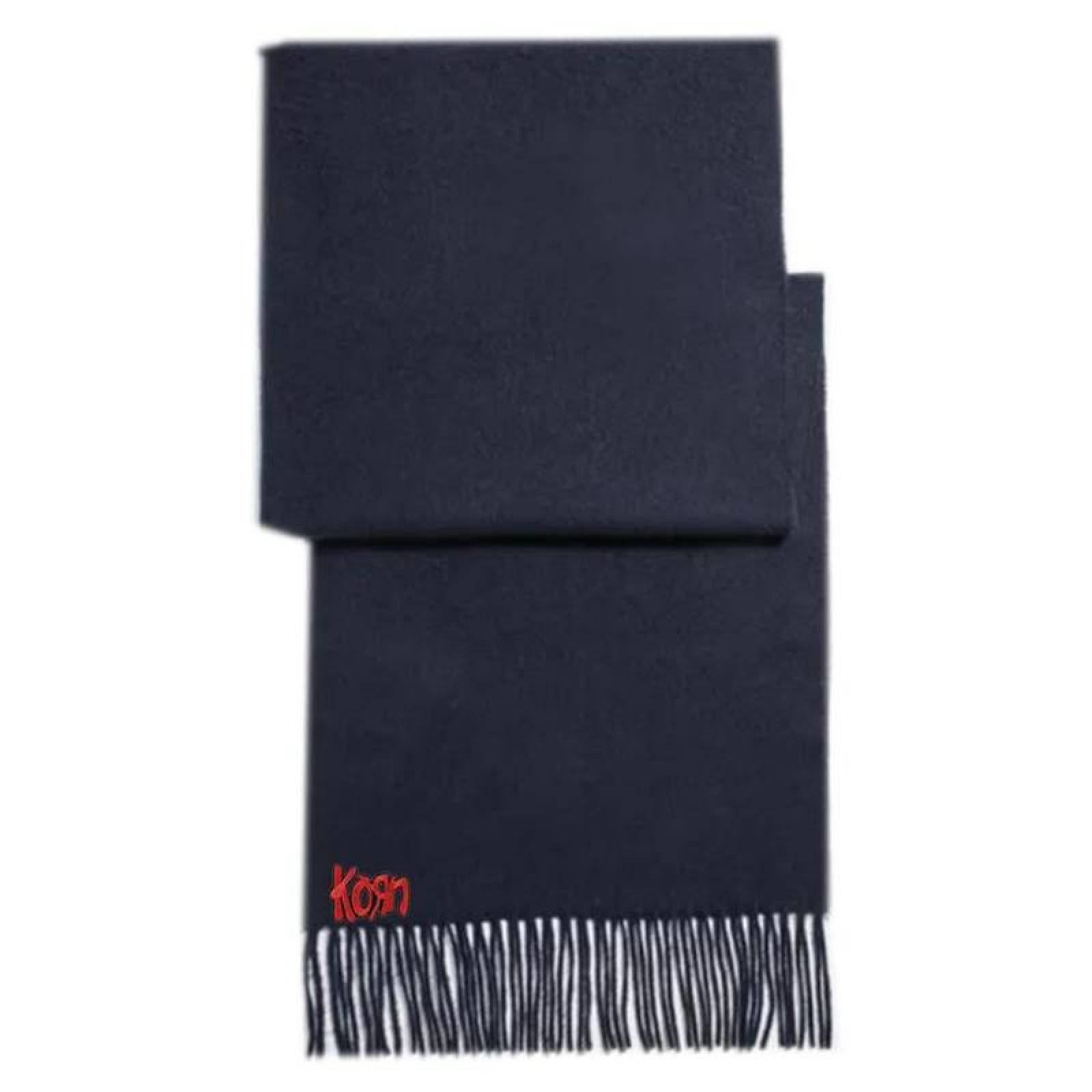 Korn Parches Decorativos MXRKN-004-4 4 Parches Korn 7x5,1cm NegroRojo Bordado Adhesivo para Planchar, Music20