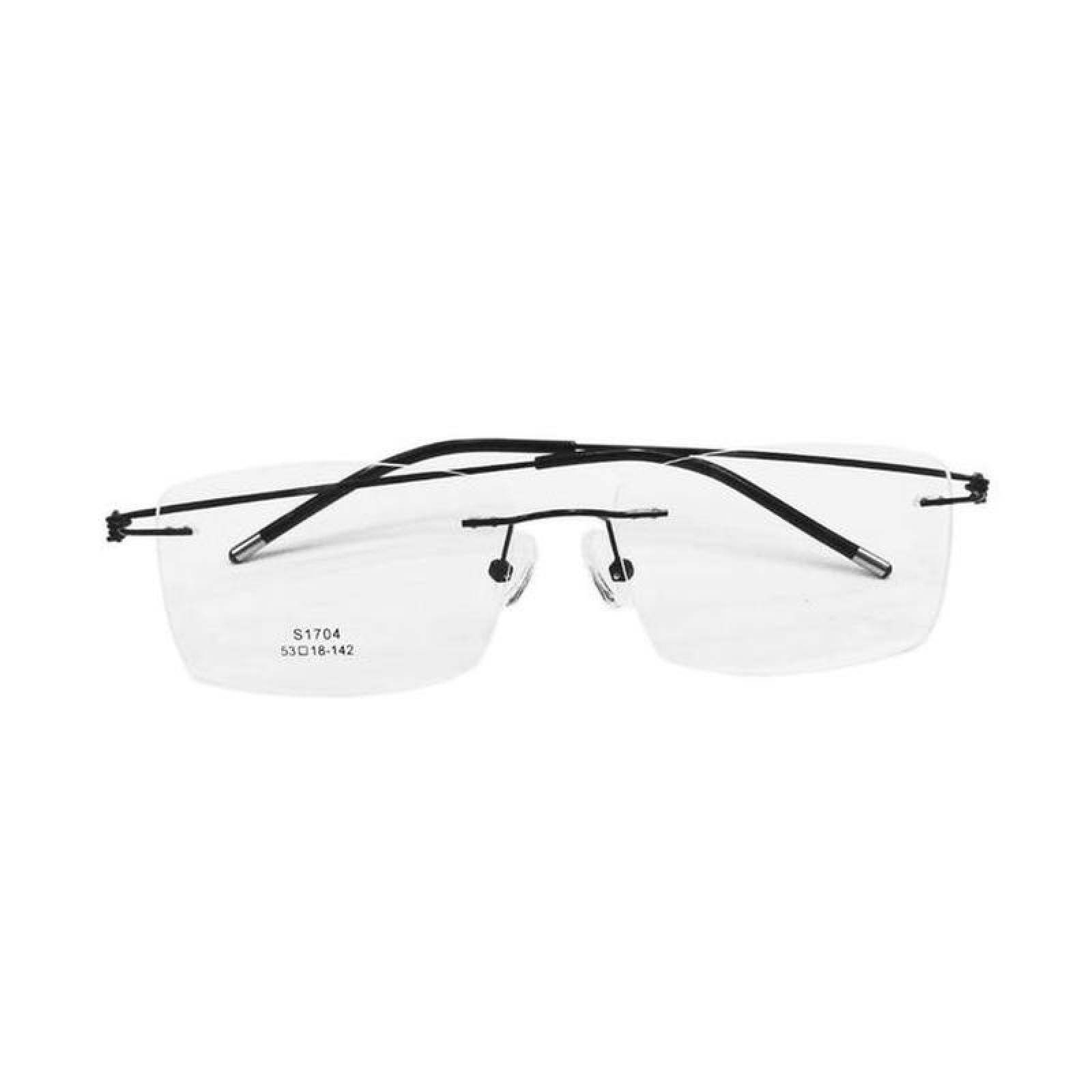 Anteojos delgados MXTLR-002-3 2 Pzas Marco negro Protección UV Titanio, TitaniumLuxor