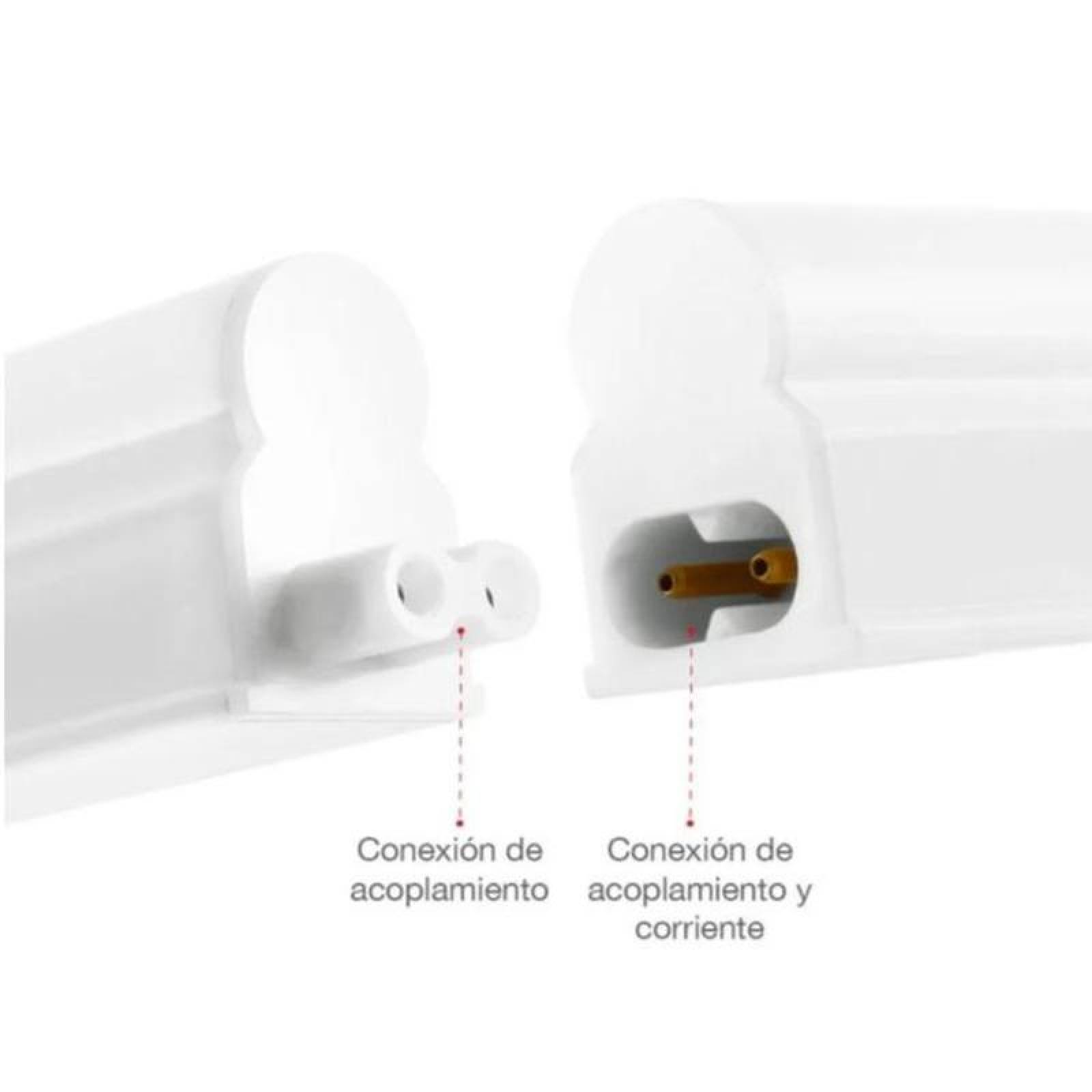 Lampara en Barra LED para Cocina MXLHB-056 2 pzas 18W Luz de Día 110265 3000K 1500 Lm Barra o Tubo LED Marco Policarbonato, LightTubo