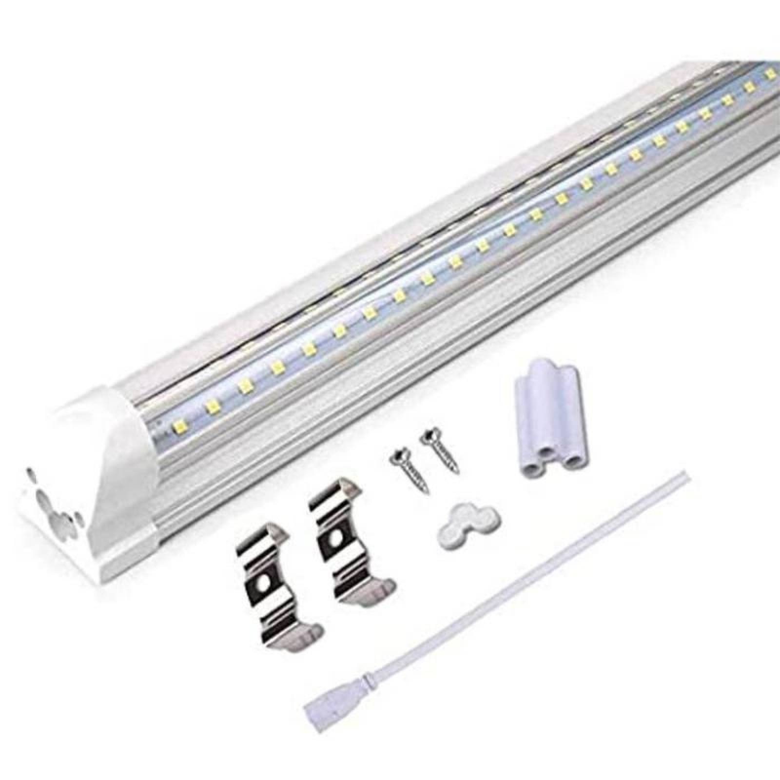 Lamparas LED para Oficinas MXLPF-004 4 pzas 20W Luz de Día 100277V 6500K Base G13 Barra o Tubo LEDS Tubular T8, LampFilmy