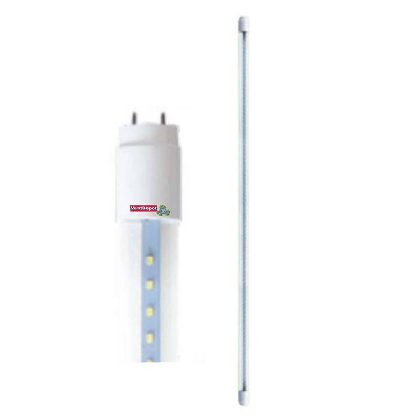 Luminaria de Luz LED MXLPF-017 20 pzas 20W Blanco Cálido 100277V 3000K Base G13 Barra o Tubo LEDS Tubular T8, LampFilmy