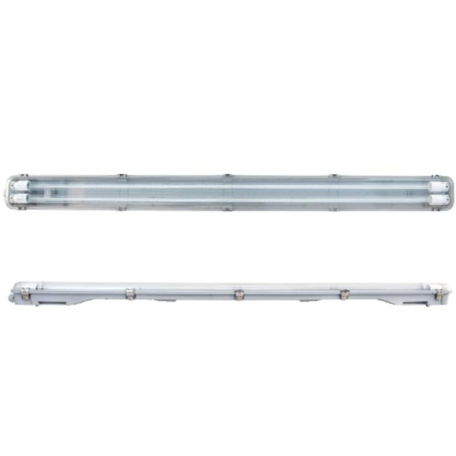 Gabinetes para Lamparas LED MXLTA-005-2 5 pzas100-277 V 65 IP 320 mA Para uso con Tubos T8 Clip de Acero Inoxidable No incluye Tubos T8, LightAce