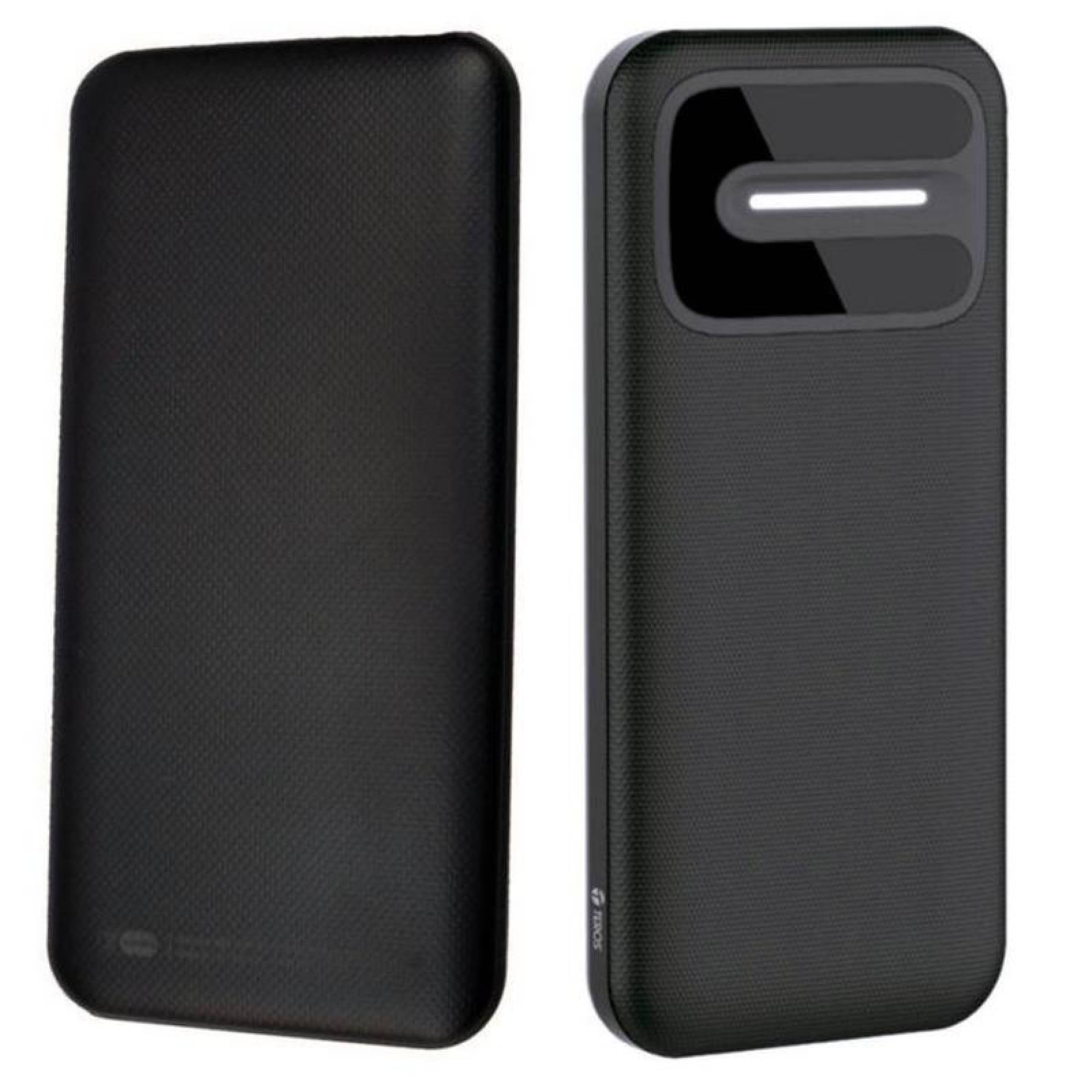 Wireless Power Bank Qi MXQBP-001-1 30000Mah Negro Salida Qi Inalámbrica, 1xUSB 2A Entrada USB Tipo C Cable USB Incluido, Qi BankPro