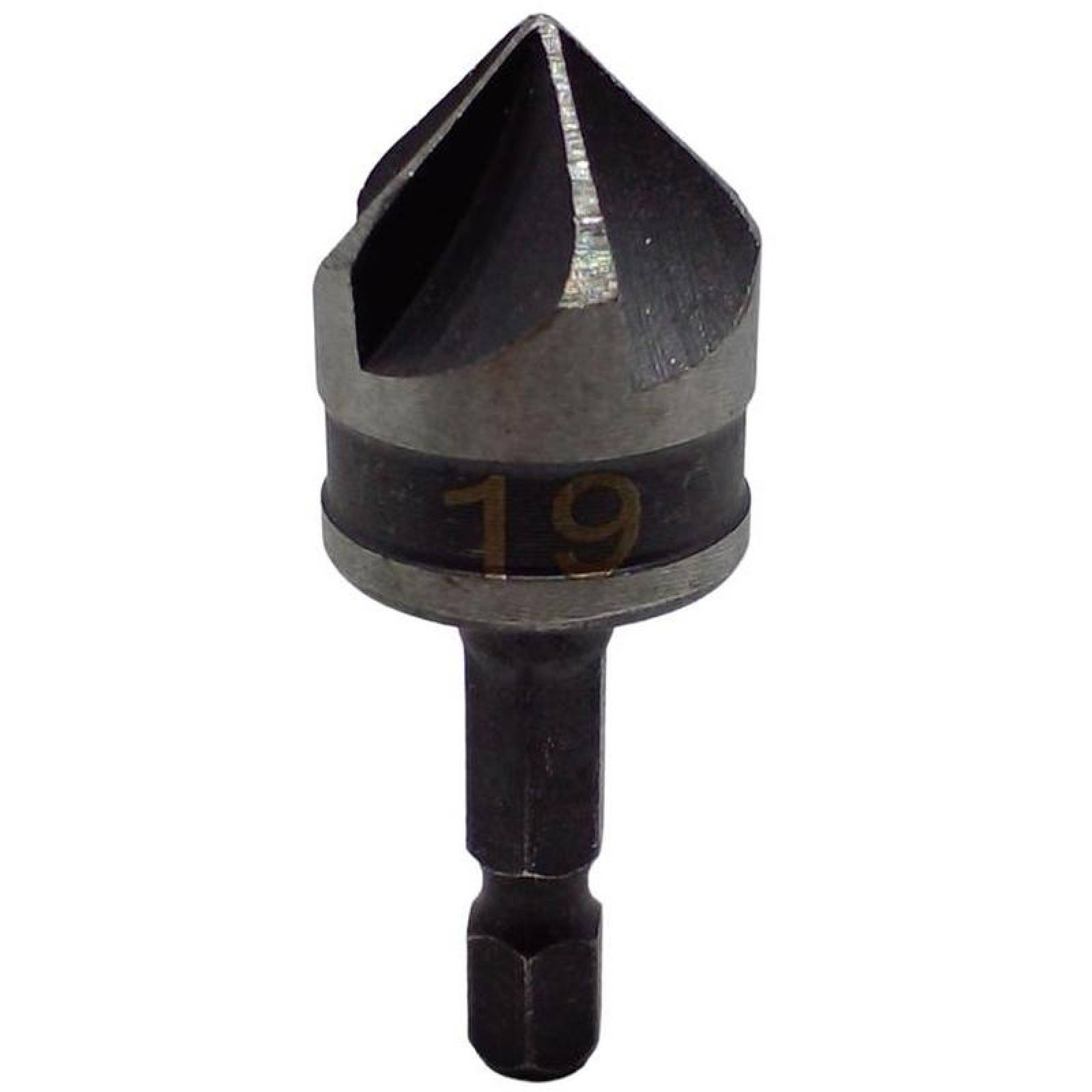 Avellanadores carpinteria MXDBK-001-4 3pzs 121619mm Negro Acero Avellanador DrillBlack