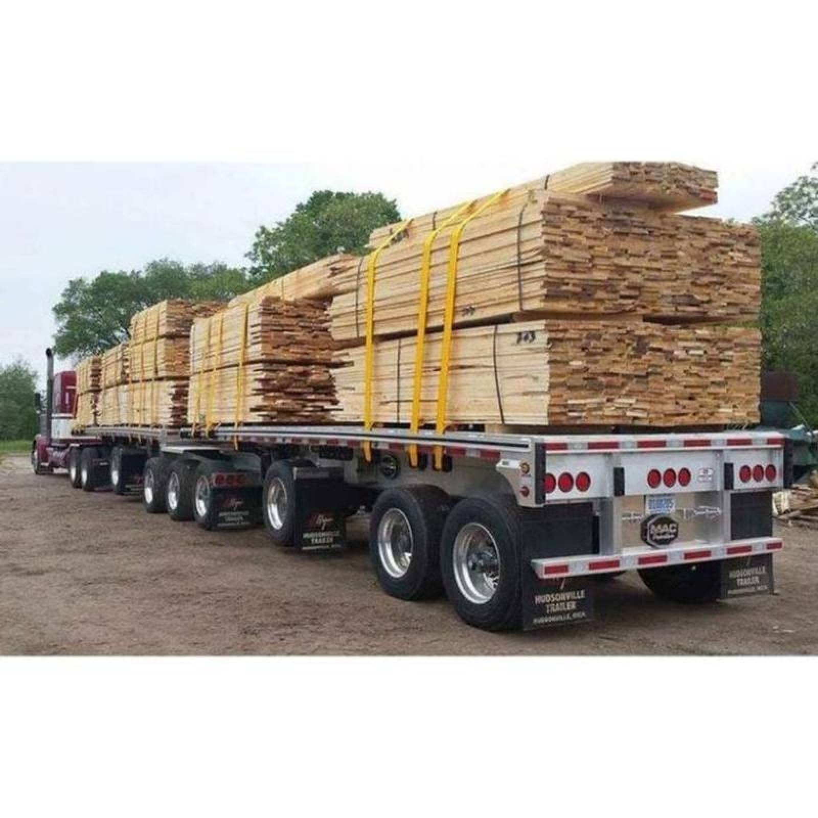 Sujetadores para Mudanza MXLSM-001-10 2" de Ancho 8,23cm de Largo Poliester Resistencia Maxima 4596Kg carga Limite de Trabajo 1512 Amarillo LassoMat