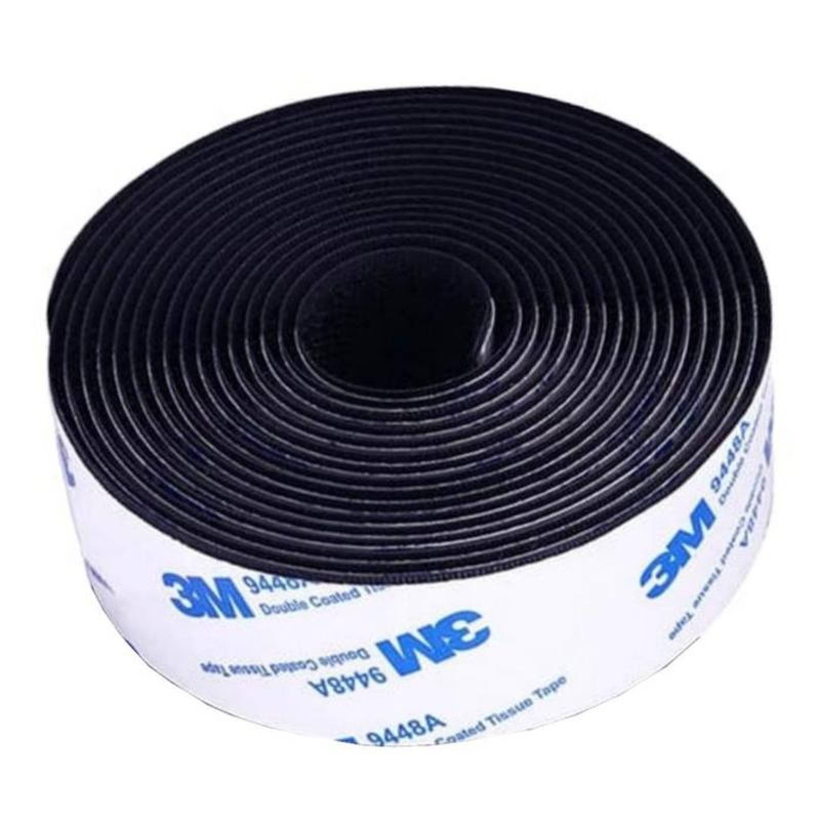 Cinta de Fijación Uso Sencillo MXVKP-006-3 1 pza 25mm 1m Blanco Cinta Velcro Hook Loop Rollo, VelkroxPro