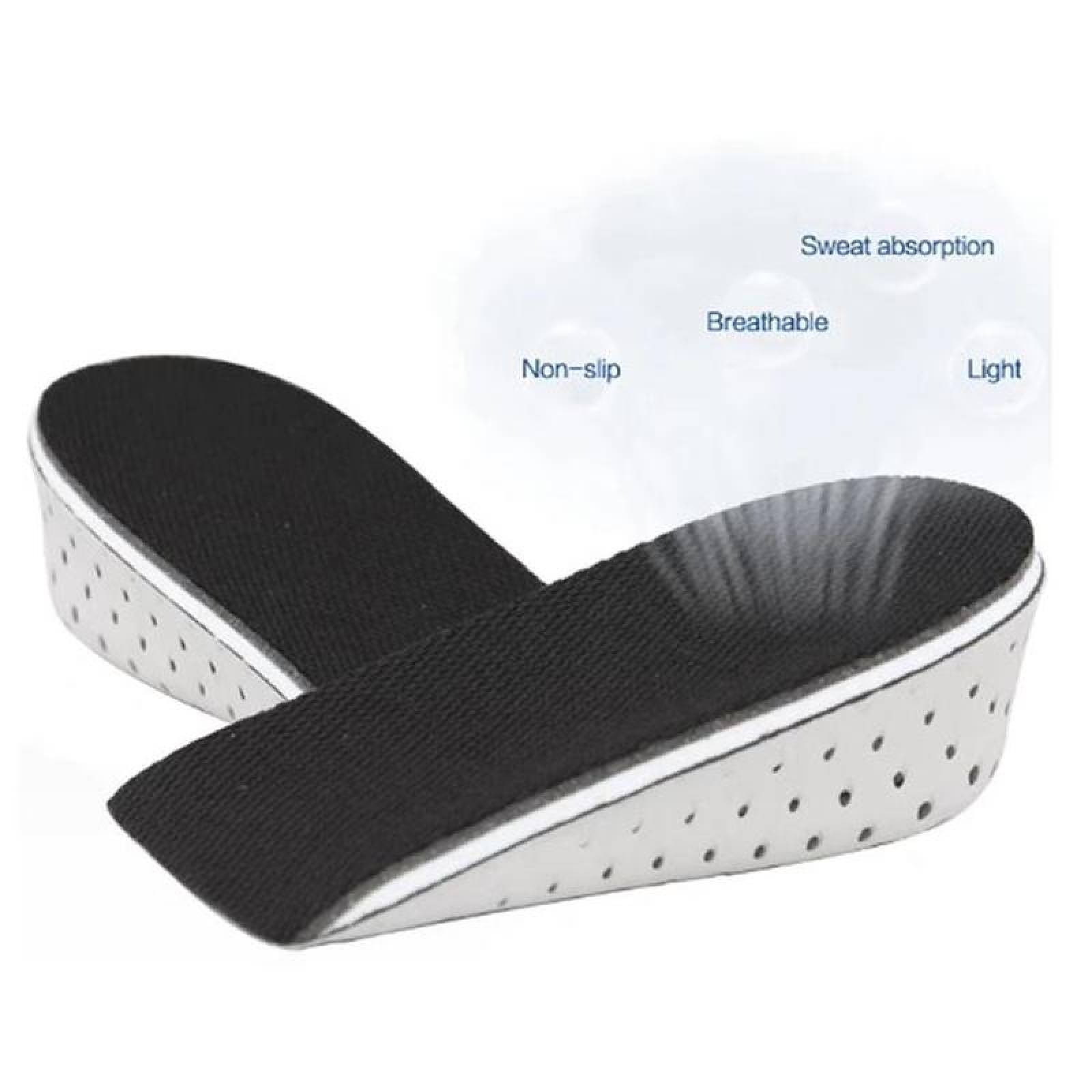 Plantillas para Aumentar Estatura MXHIY-004-5 1 Par Alto 4,3cm 13x6cm Eva GrisNegro, HighSky