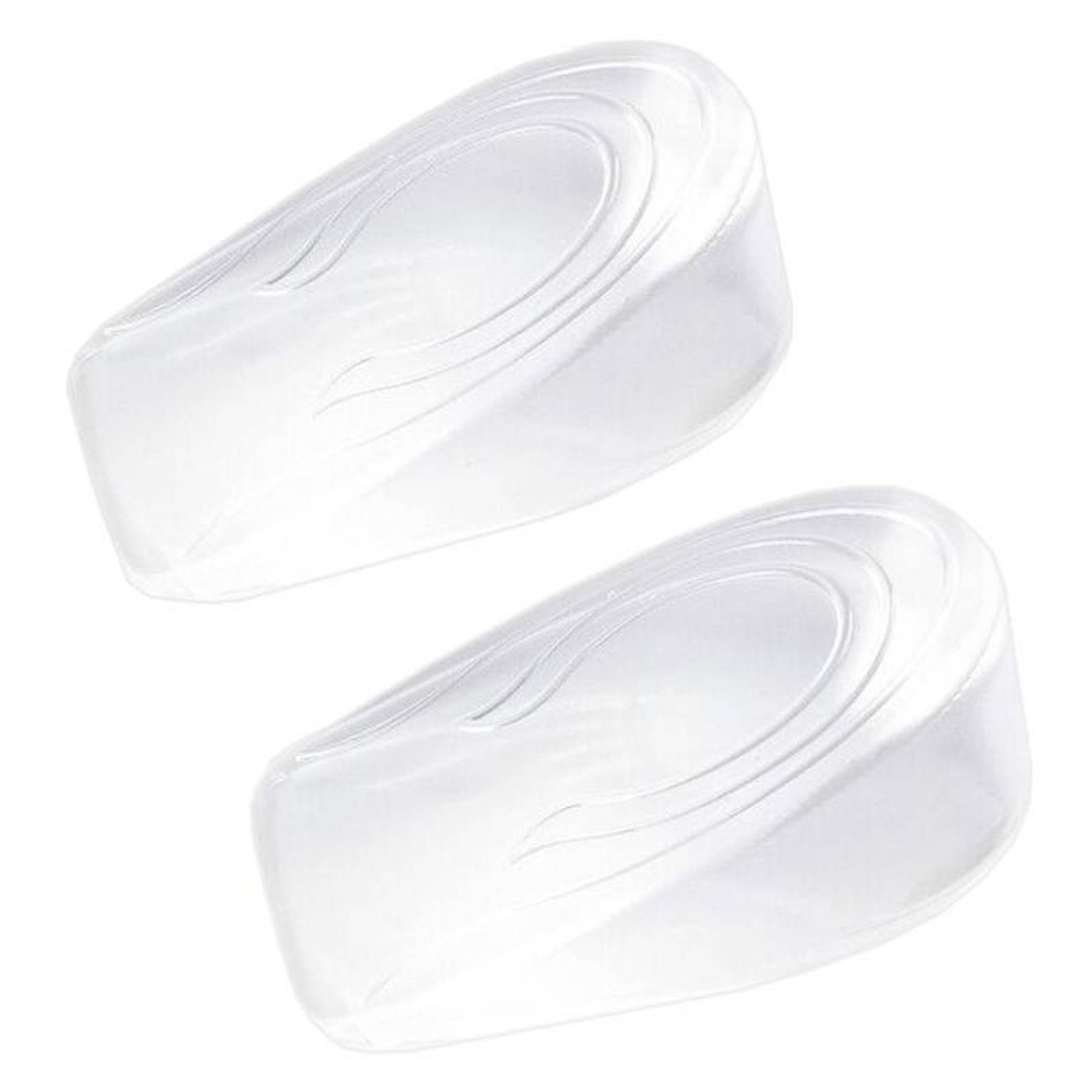 Taloneras Gel de Silicona MXKYE-001-8 1 Par Alto 3cm 9x6cm Gel Transparente, GelSky