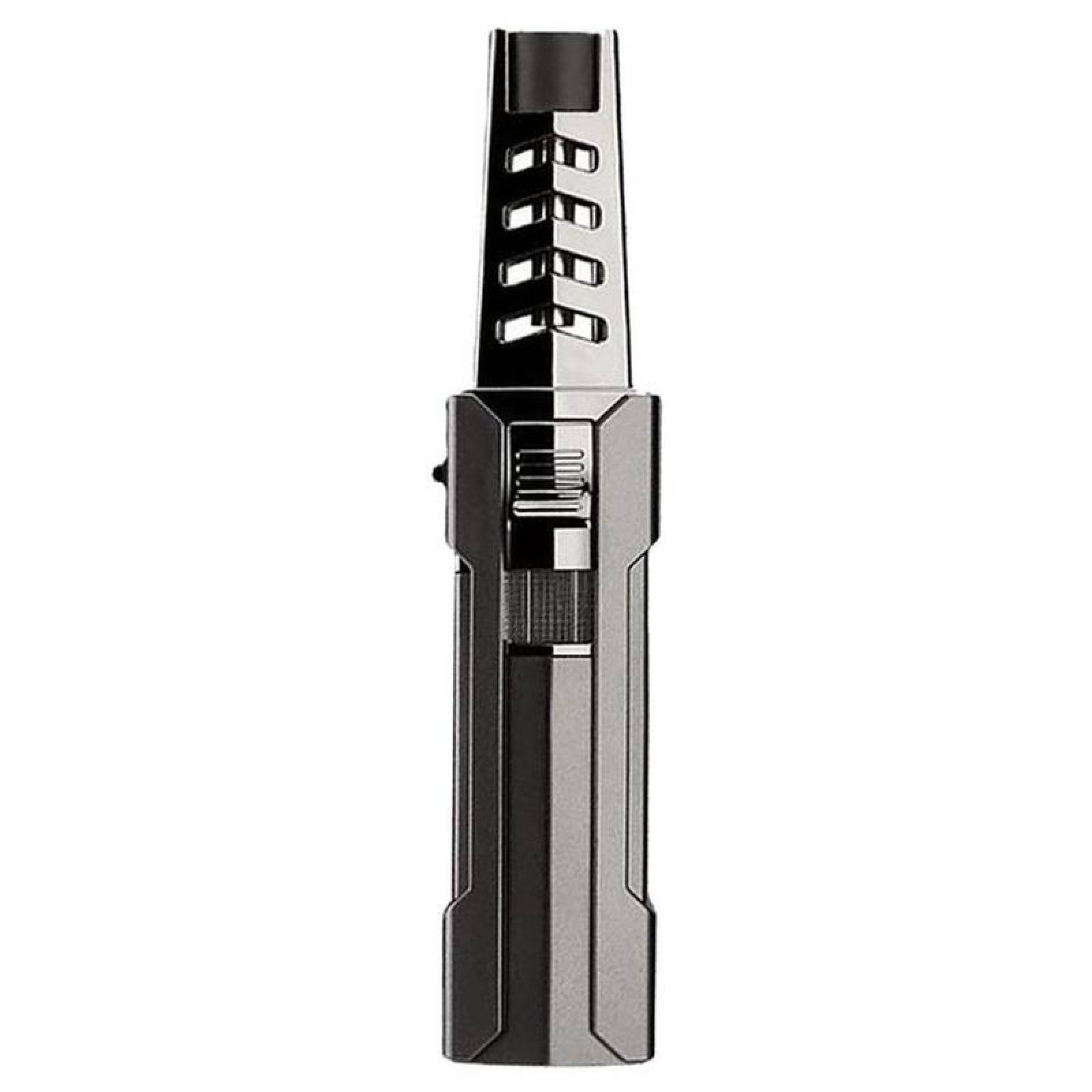 Mechero Encendedor Multifuncional MXBPK-001-1 1 Pza Negro Recargable Metal Gas Butano, LighterProBlack